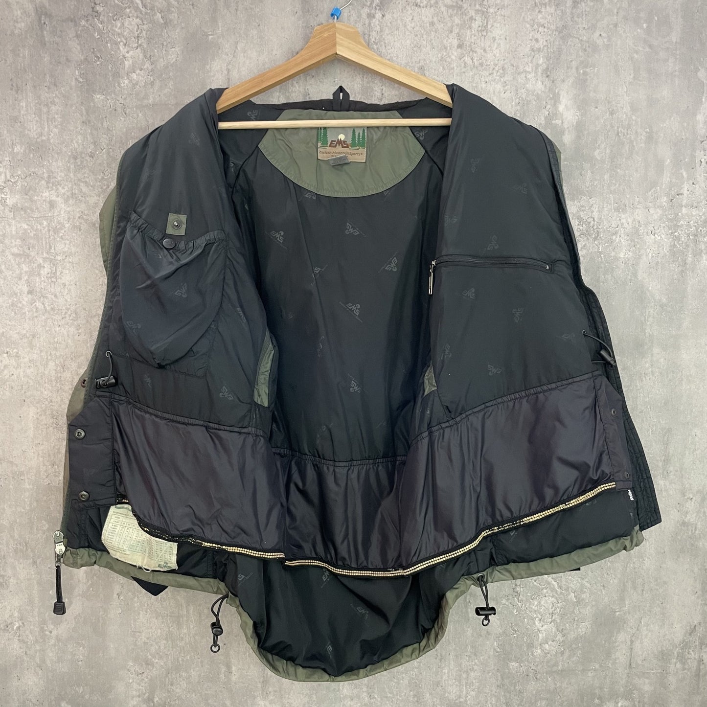 90s vintage 古着 ビンテージ EMS アウトドア マウンテンパーカー ナイロンジャケット ツートン テック GORE TEX