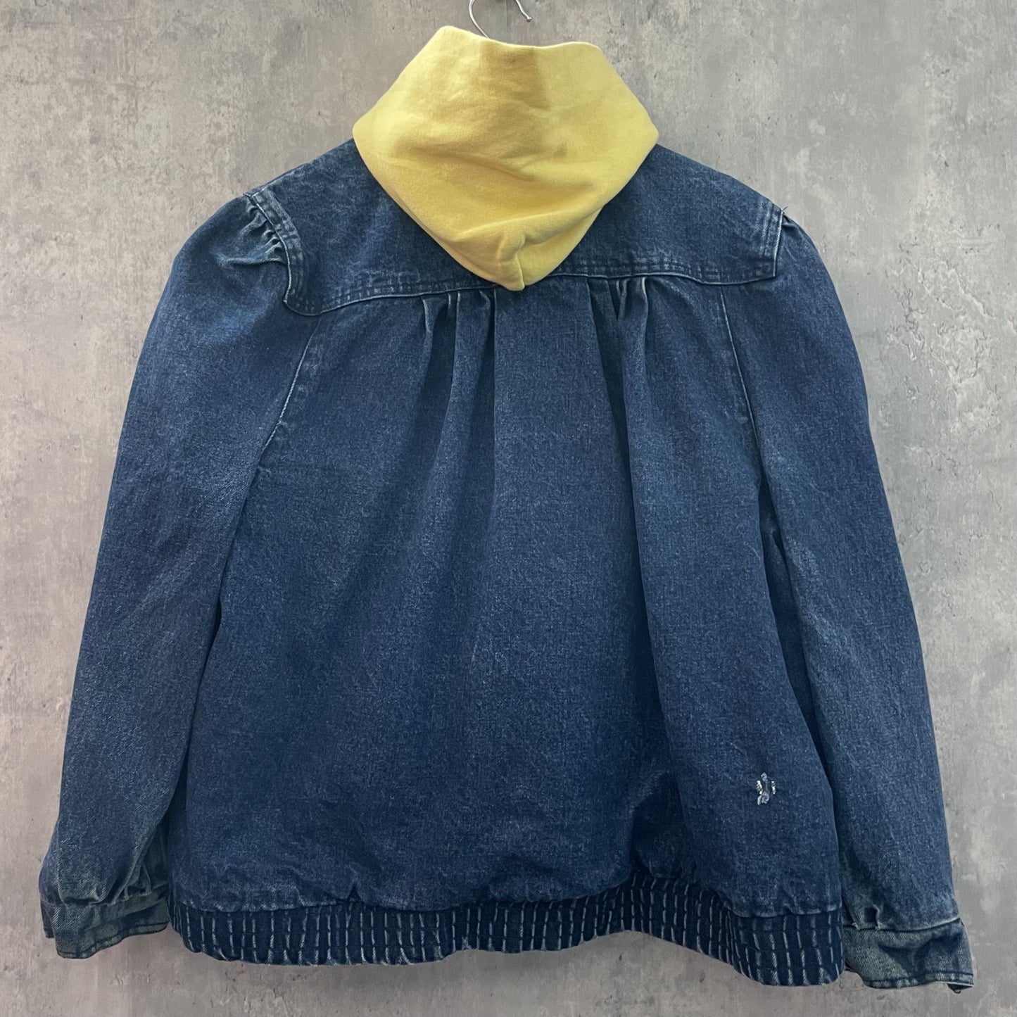 90s vintage 古着 ビンテージ デニムジャケット インディゴ レイヤード ジップアップ