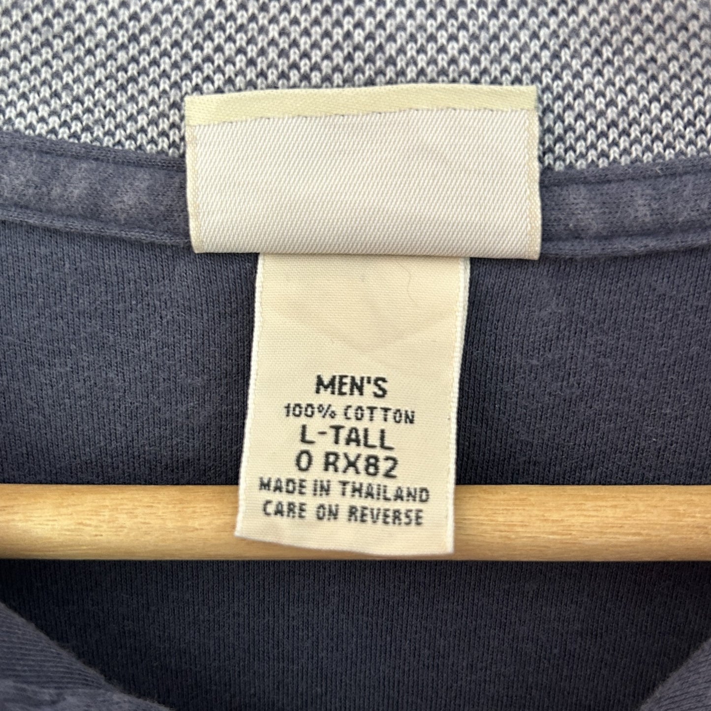 90s vintage 古着 ビンテージ エルエルビーン LLBean ポロシャツ 長袖シャツ ラガーシャツ