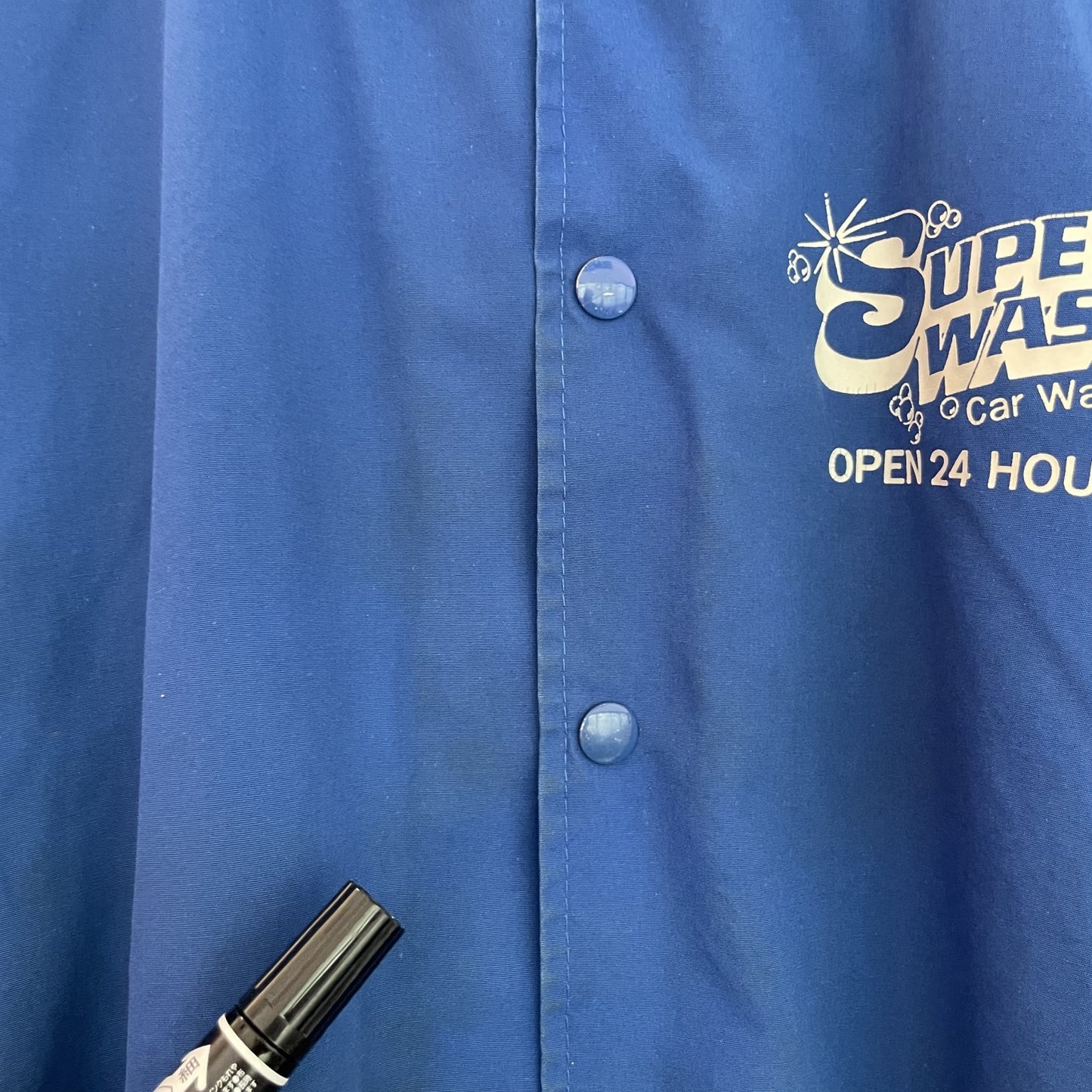 90s vintage 古着 ビンテージ スタジャン スタジアムジャンパー USA製 コットン WESTARK USA