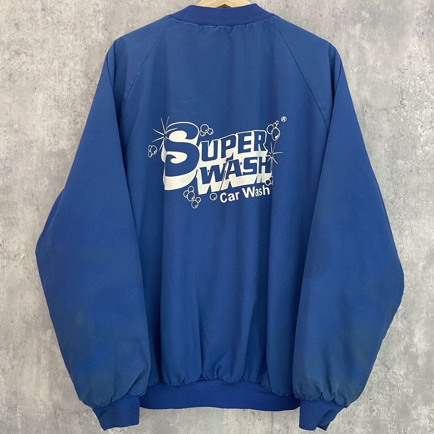 90s vintage 古着 ビンテージ スタジャン スタジアムジャンパー USA製 コットン WESTARK USA