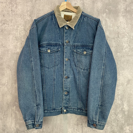 90s vintage 古着 ビンテージ REDHEAD レッドヘット デニムジャケット ワーク トラッカータイプ コーデュロイ