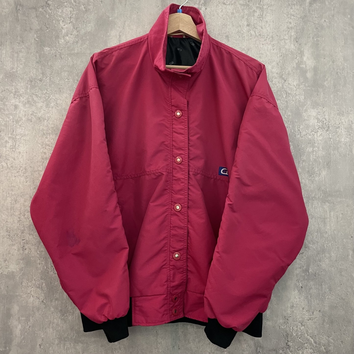 90s vintage 古着 ビンテージ CB ナイロンジャケット スケーター ストリート USA製 ピンク