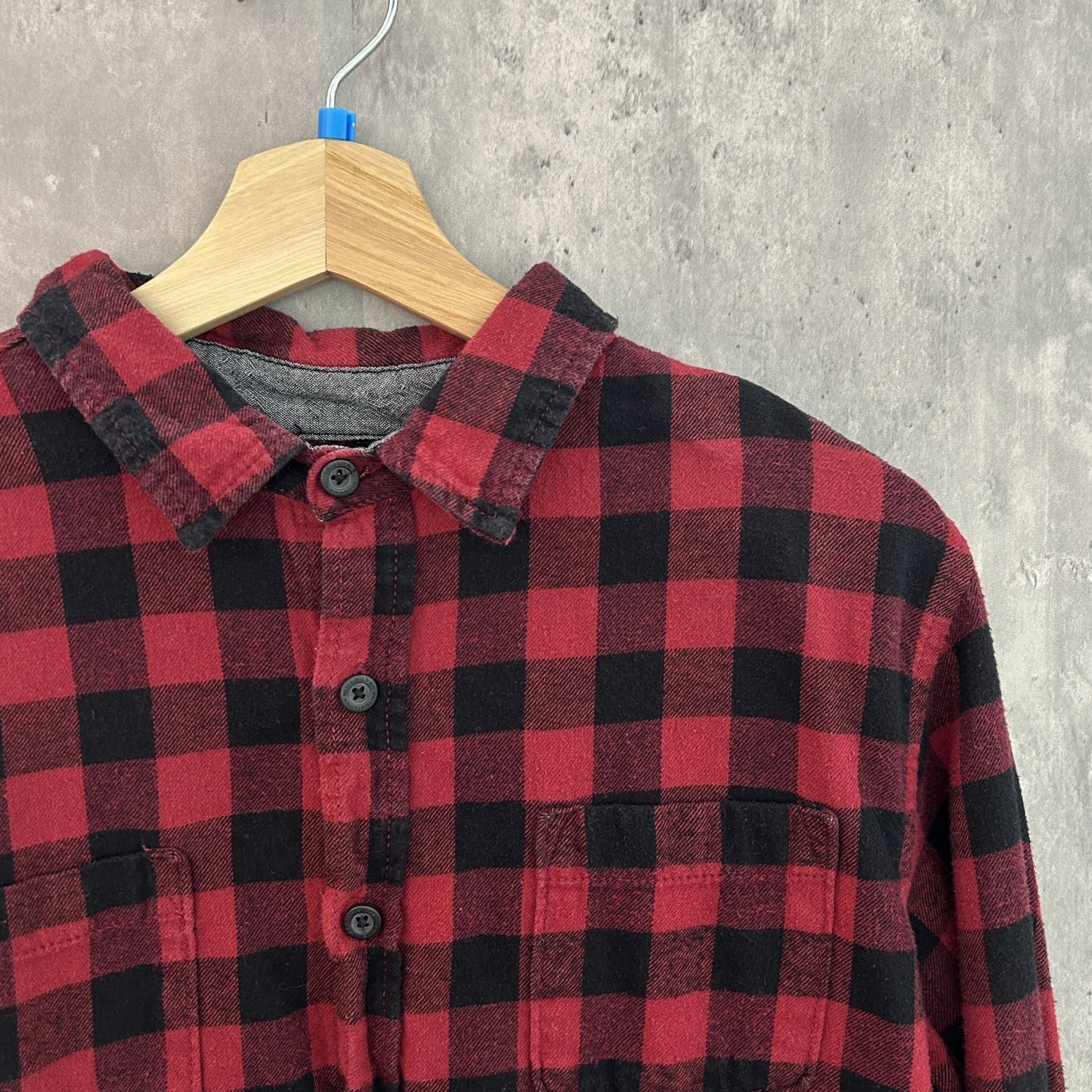 00s vintage 古着 ビンテージ ボタンダウン 長袖シャツ ネルシャツ チェック柄 クイックシルバー QUIKSILVER