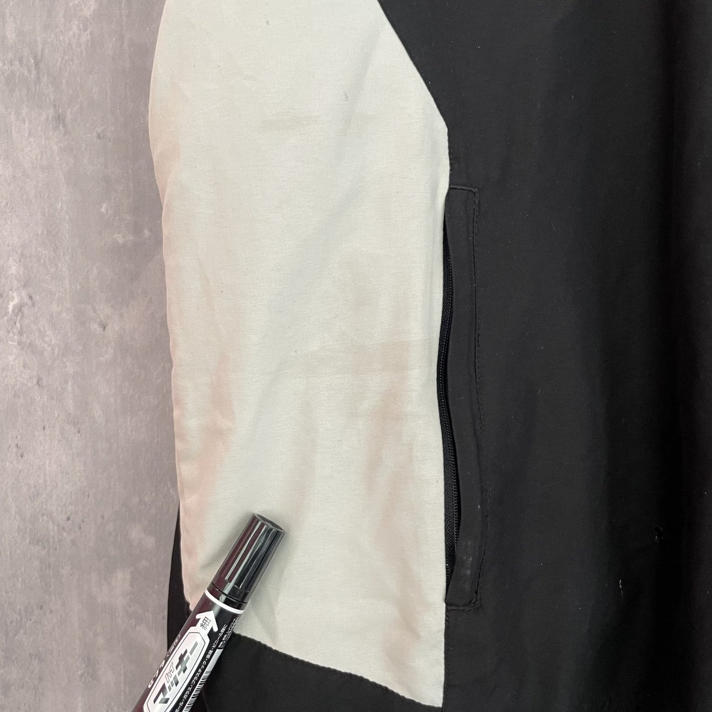 PING 00s vintage 古着 ビンテージ ピン ハーフジップ 裏地メッシュ ブラック