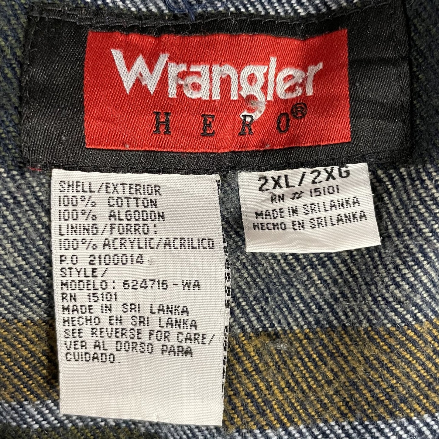 90s vintage 古着 ビンテージ ラングラー デニムジャケット Wrangler アメカジ ストリート オーバーサイズ