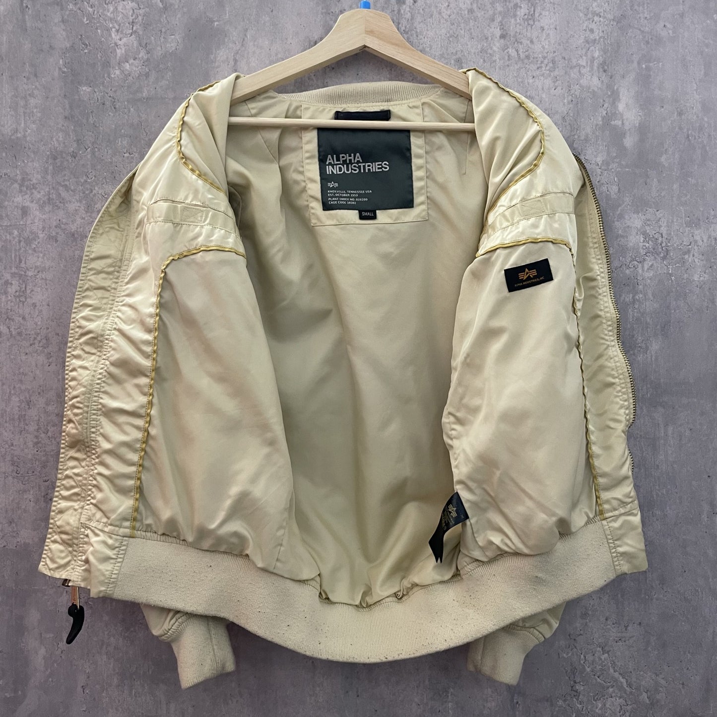 00s vintage 古着 ビンテージ ALPHA アルファ MA-1 フライトジャケット アメカジ