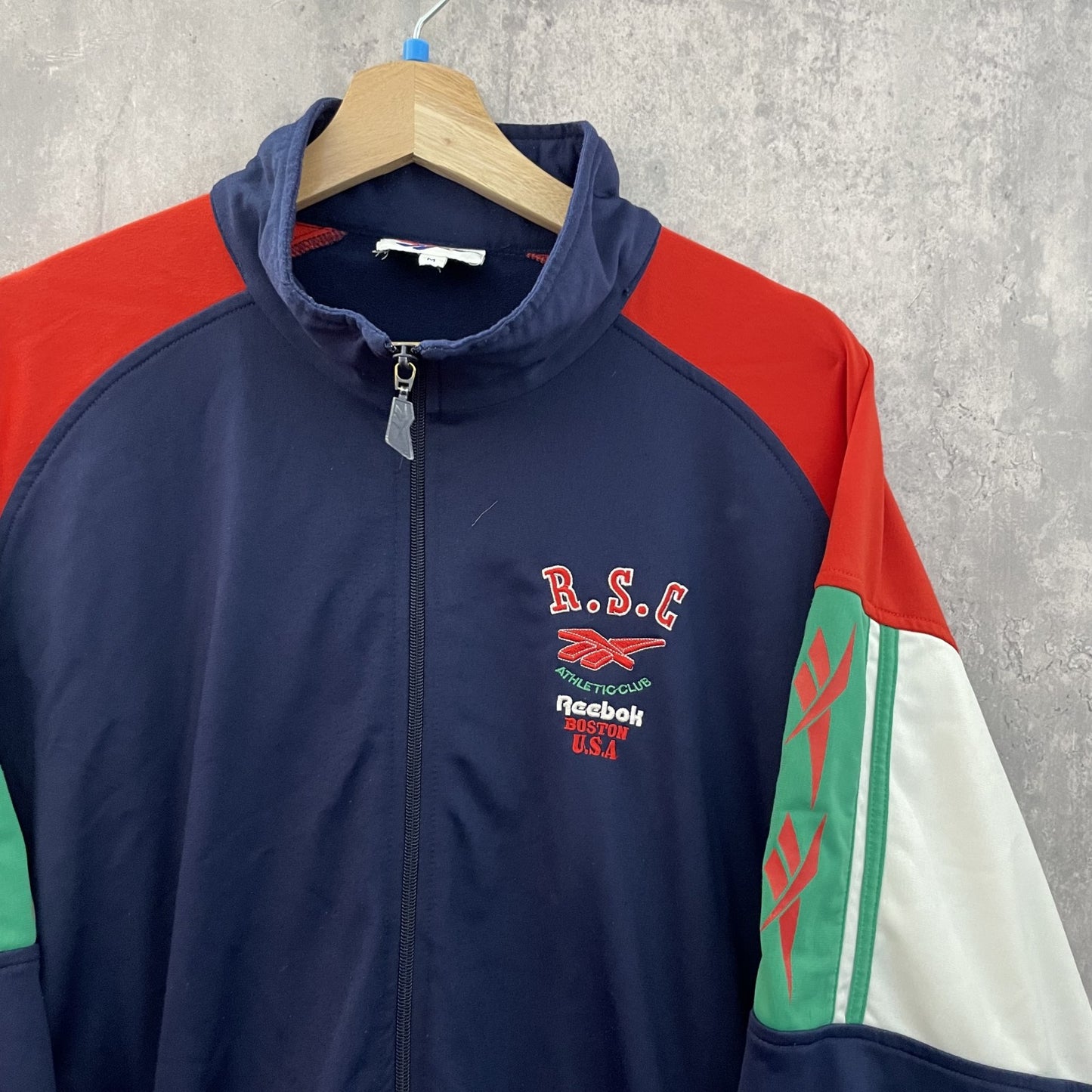 vintage 古着 ビンテージ リーボック Reebok トラックジャケット ジャージ フルジップ ストリート
