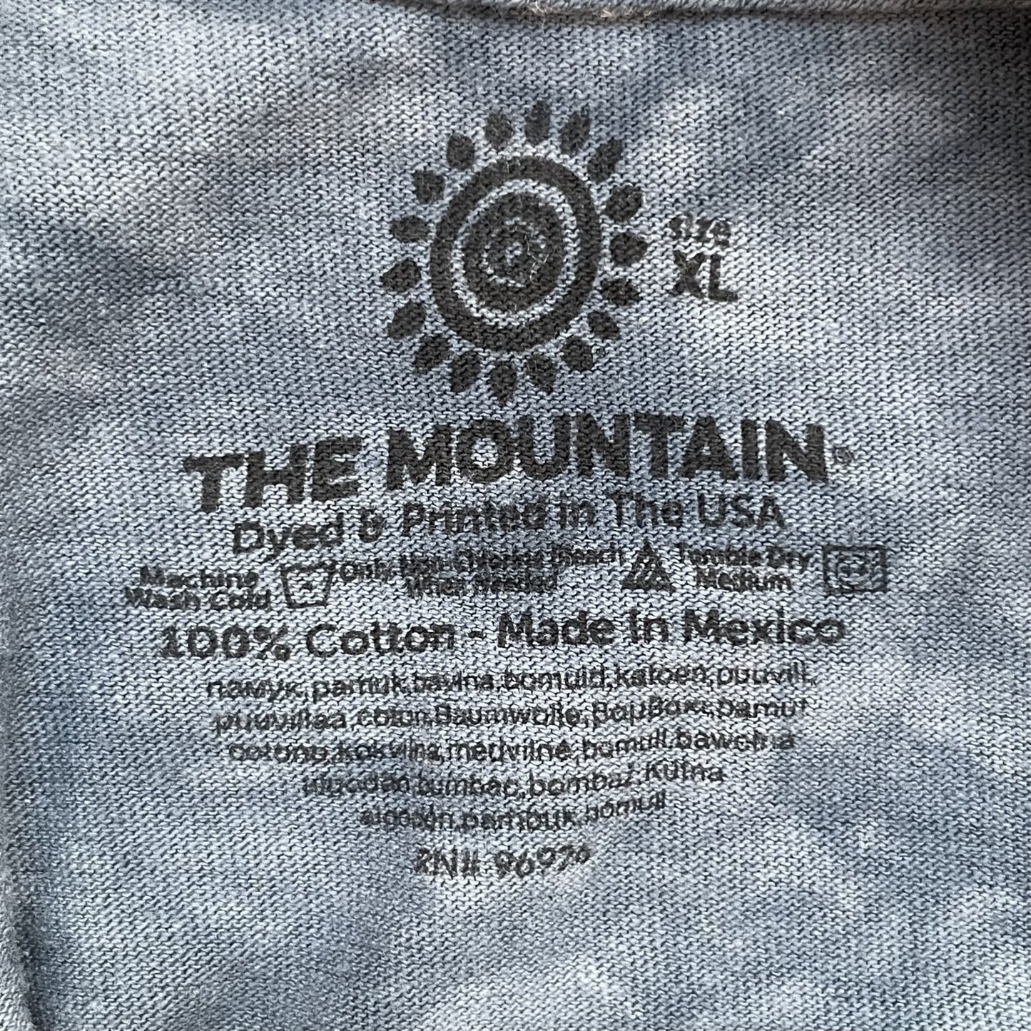 00s vintage 古着 ビンテージ THEMOUNTain ザマウンテン アニマル ロンT 総柄 オオカミ ウルフ