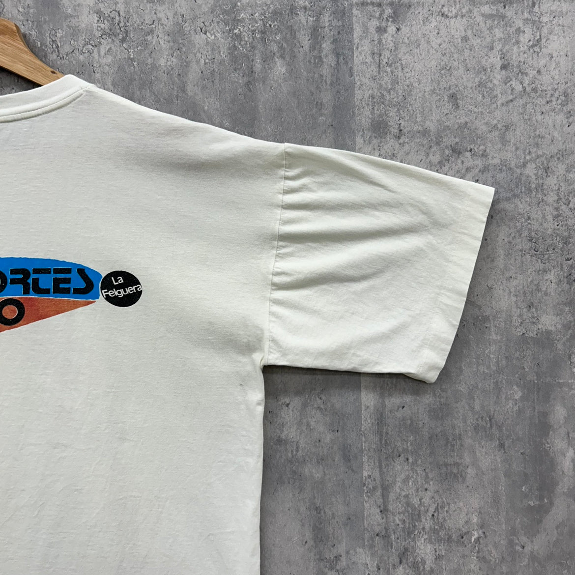 90s USA製 American Style DEPORCES BLANCO アメリカンスタイル Tシャツ 古着 ビンテージ 白 XXL