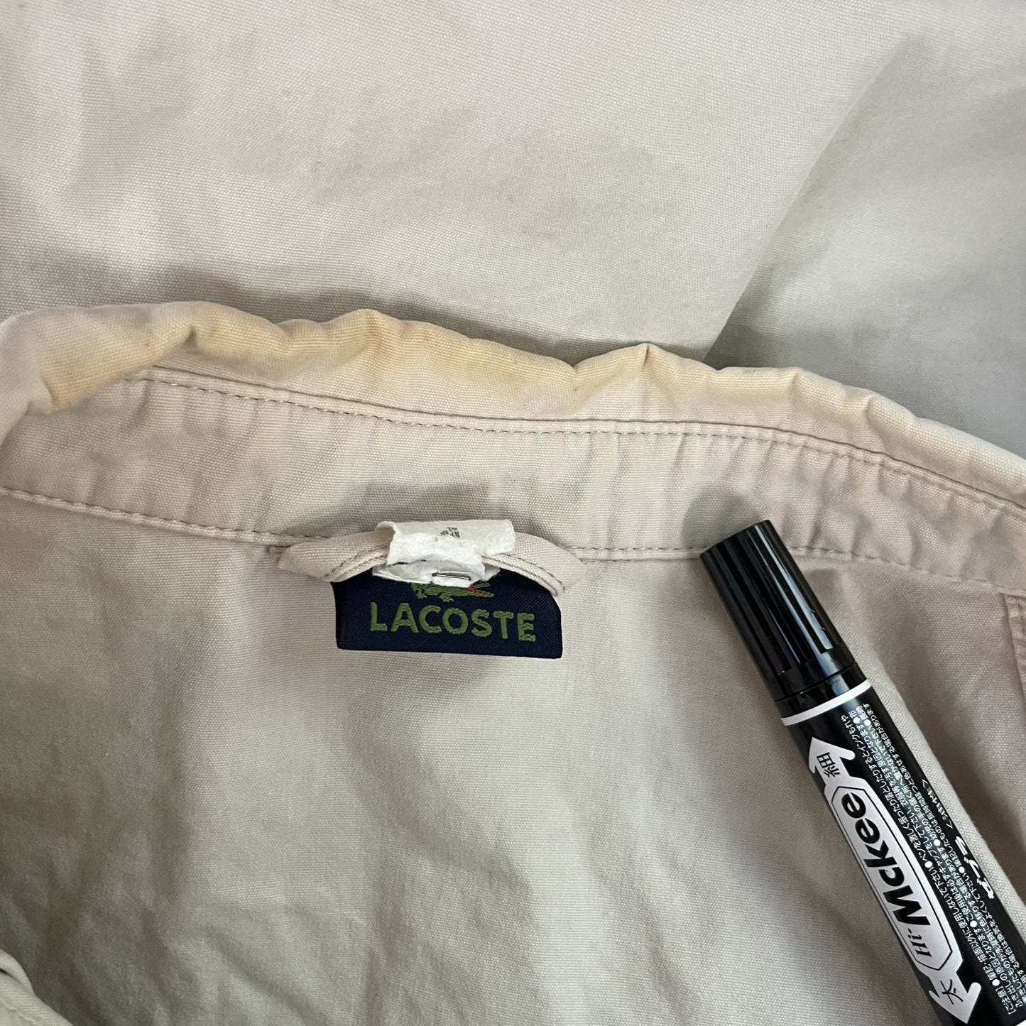 00s vintage 古着 ビンテージ ラコステ ブルゾン スイングトップ アウター 紳士 LACOSTE