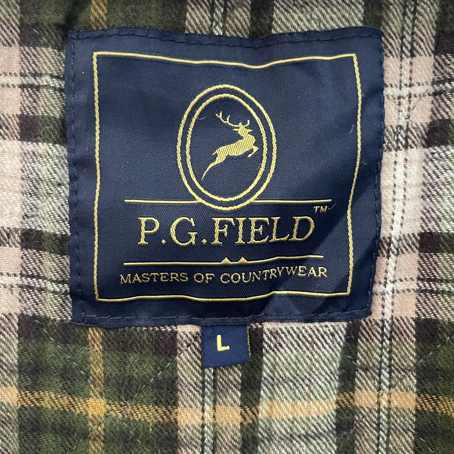 00s vintage 古着 ビンテージ オイルドジャケット アウター フルジップ コーデュロイ P.G.FIELD スナップボタン