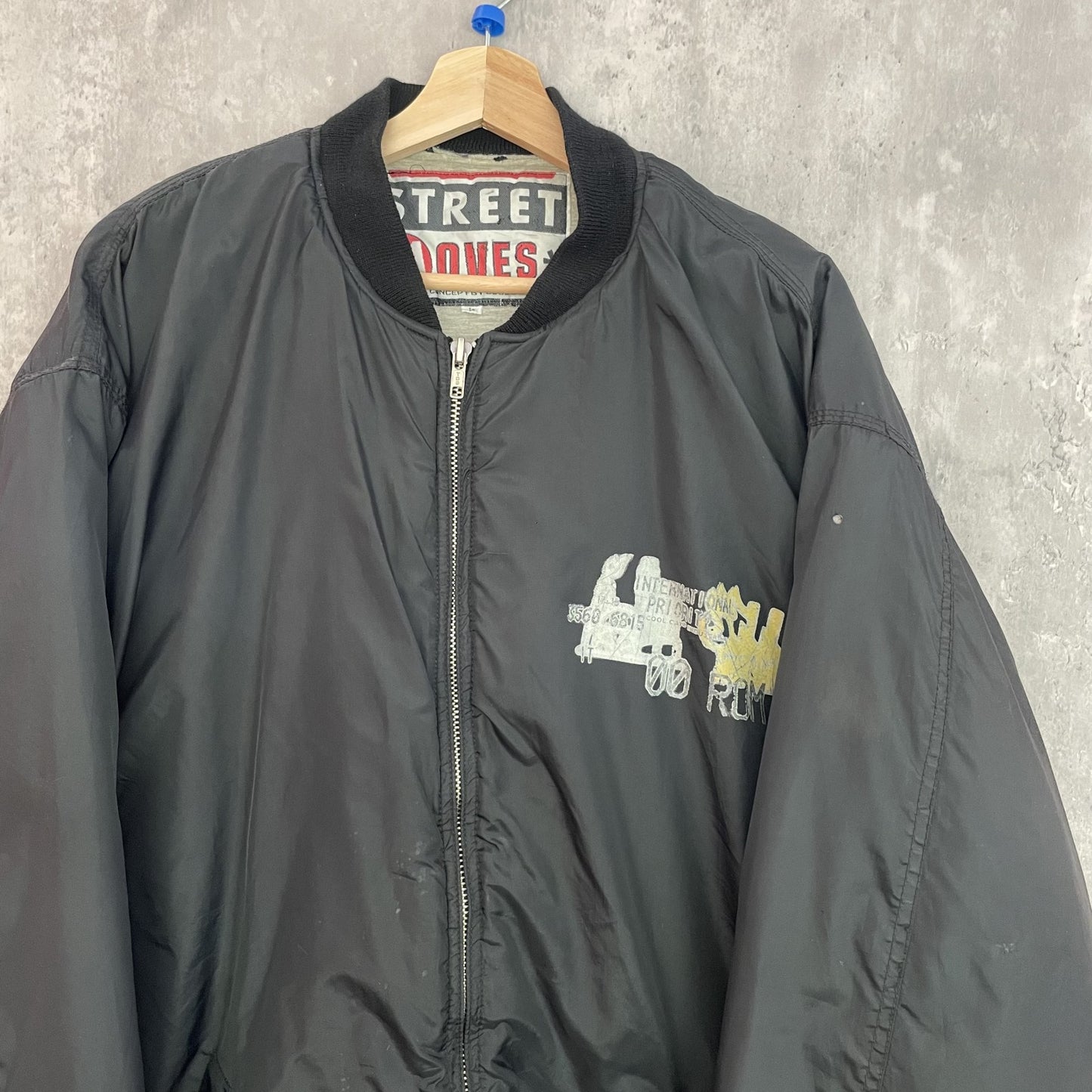 90s vintage古着 ビンテージ STREET MOVES ナイロンジャケット ブルゾンジャケット ストリート