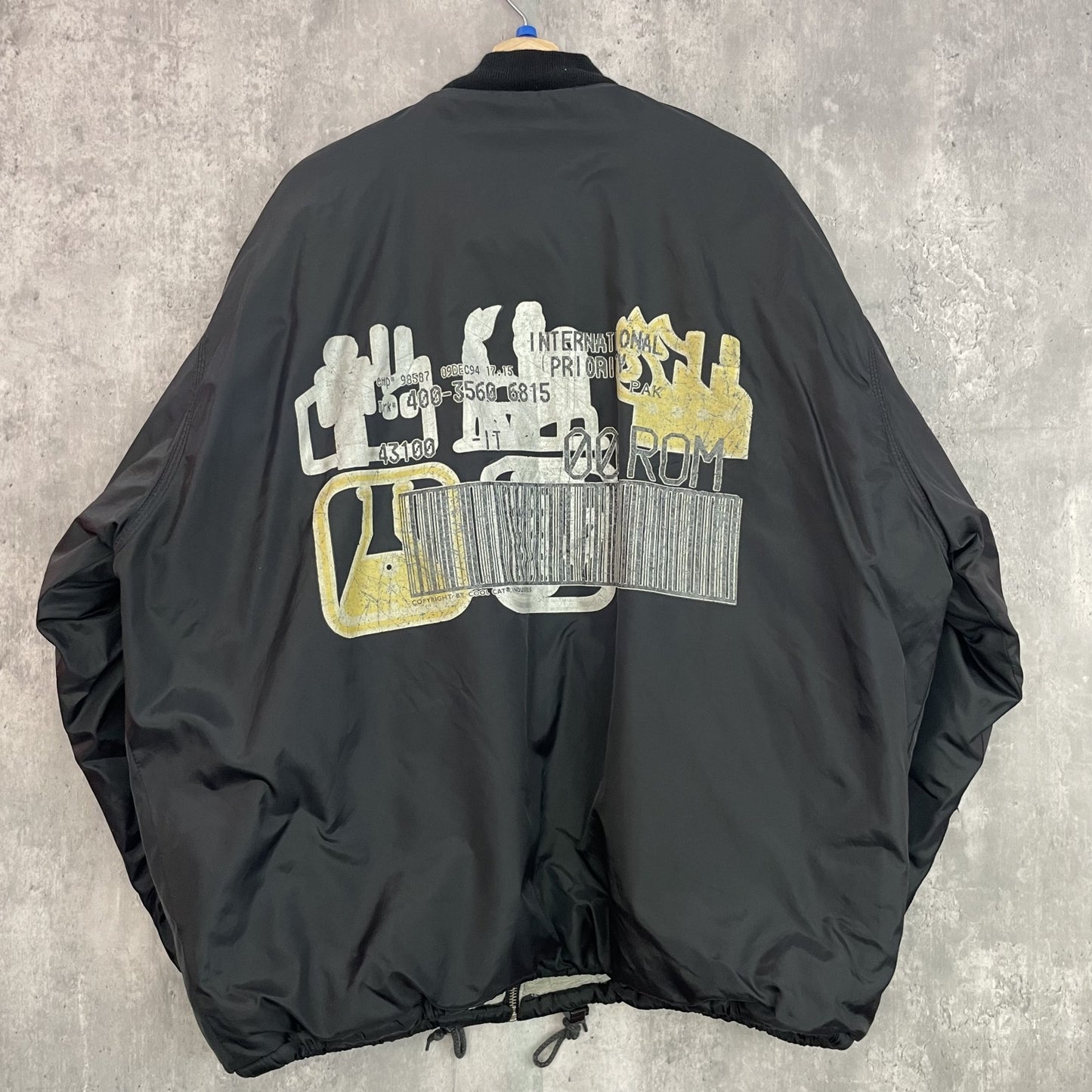 90s vintage古着 ビンテージ STREET MOVES ナイロンジャケット ブルゾンジャケット ストリート