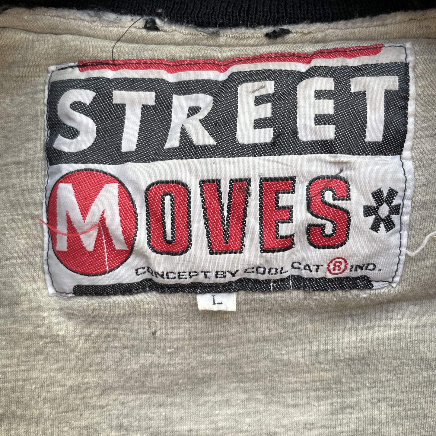 90s vintage古着 ビンテージ STREET MOVES ナイロンジャケット ブルゾンジャケット ストリート