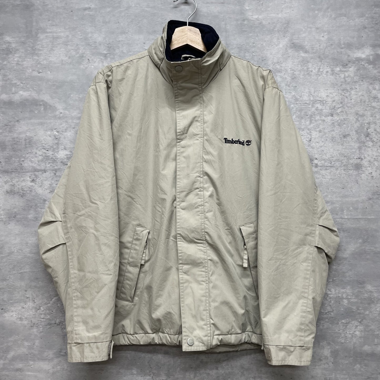 90s vintage 古着 ビンテージ ティンバーランド Timberland ナイロンジャケット ブルゾン フルジップ WEATHEGEAR