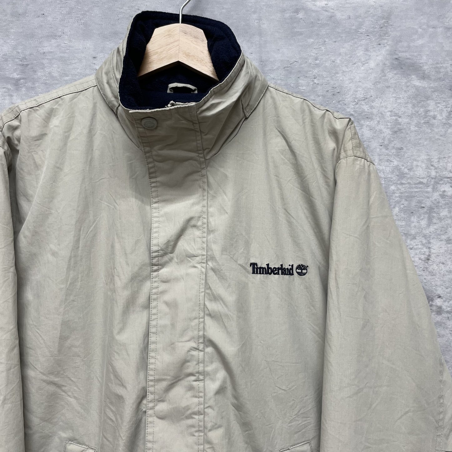 90s vintage 古着 ビンテージ ティンバーランド Timberland ナイロンジャケット ブルゾン フルジップ WEATHEGEAR