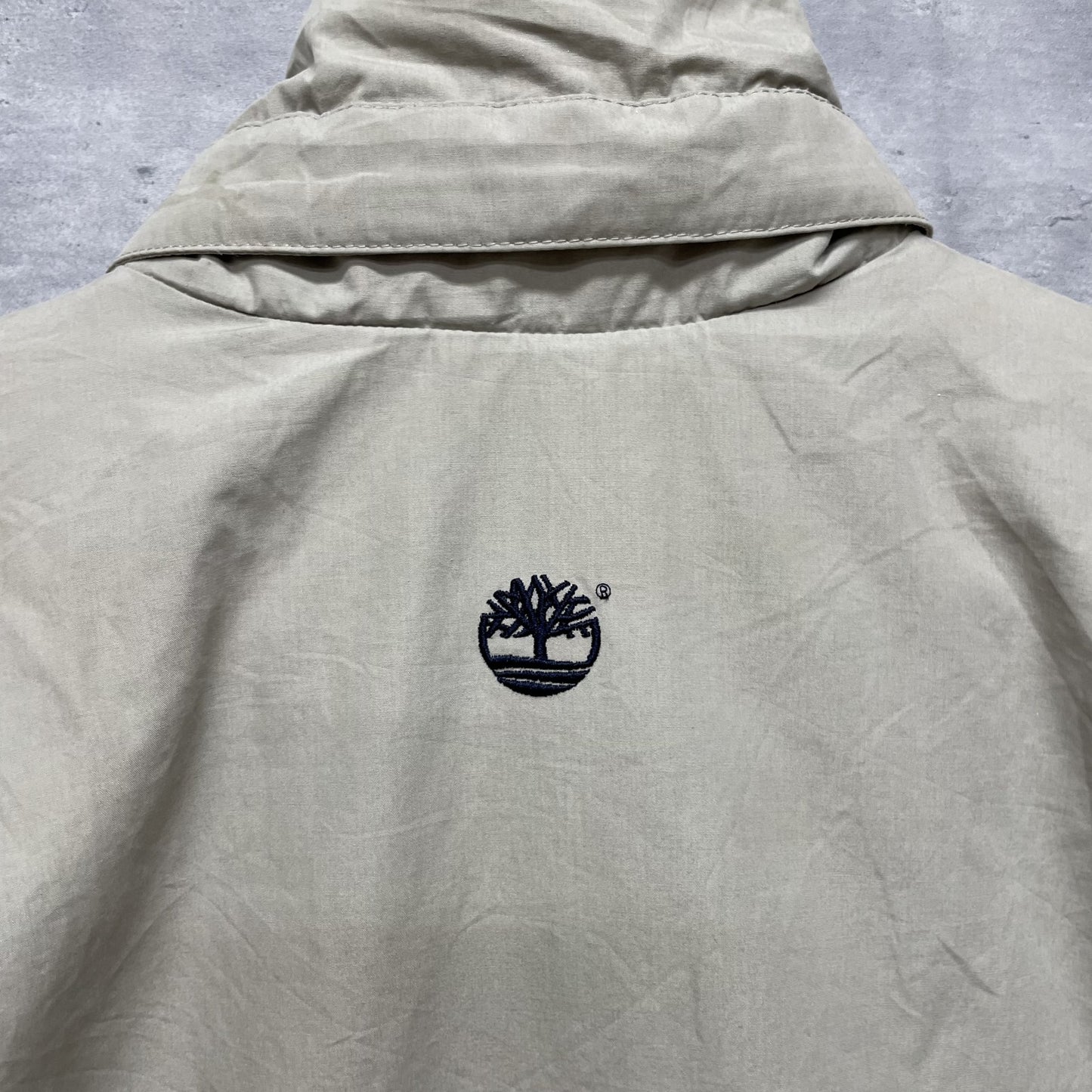 90s vintage 古着 ビンテージ ティンバーランド Timberland ナイロンジャケット ブルゾン フルジップ WEATHEGEAR
