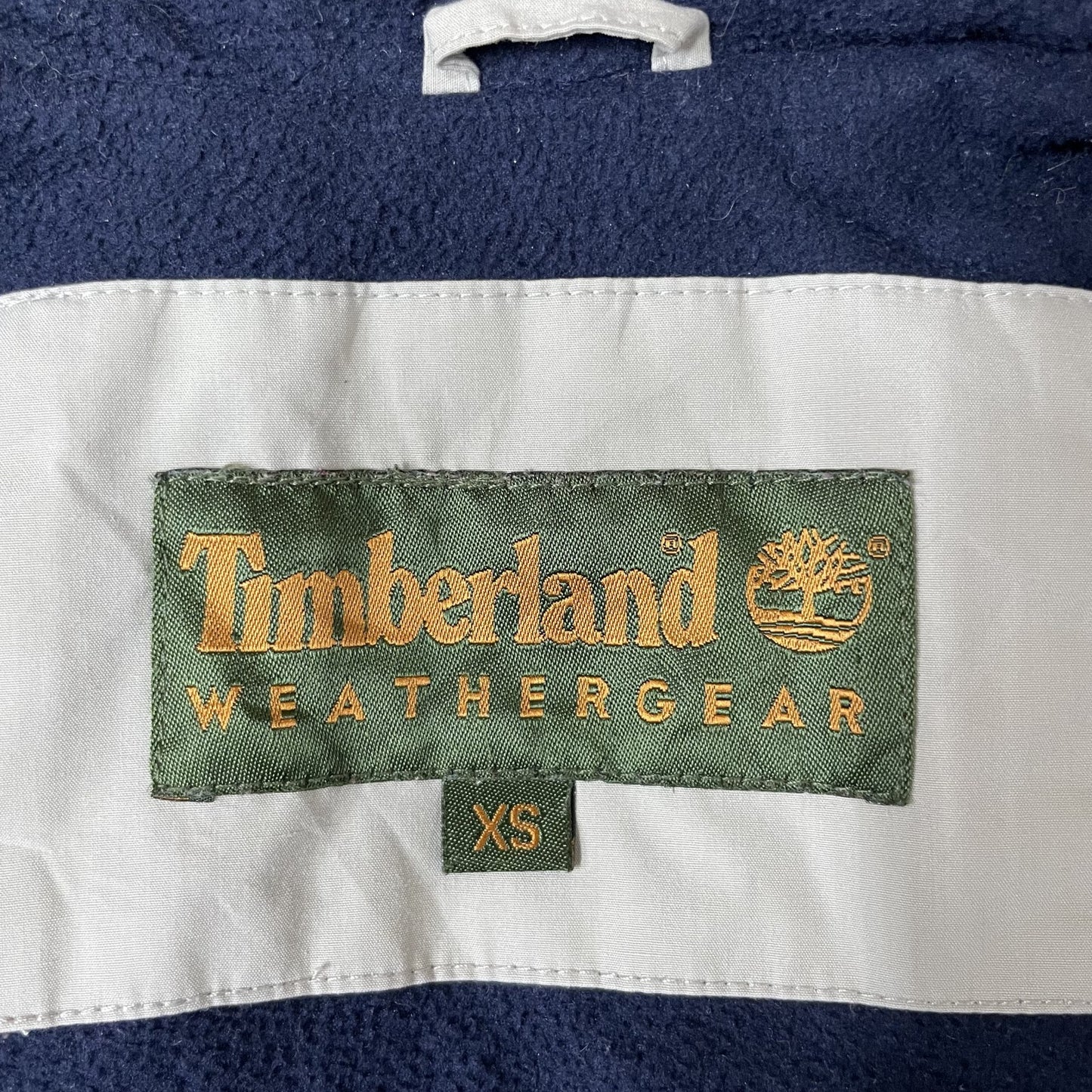 90s vintage 古着 ビンテージ ティンバーランド Timberland ナイロンジャケット ブルゾン フルジップ WEATHEGEAR