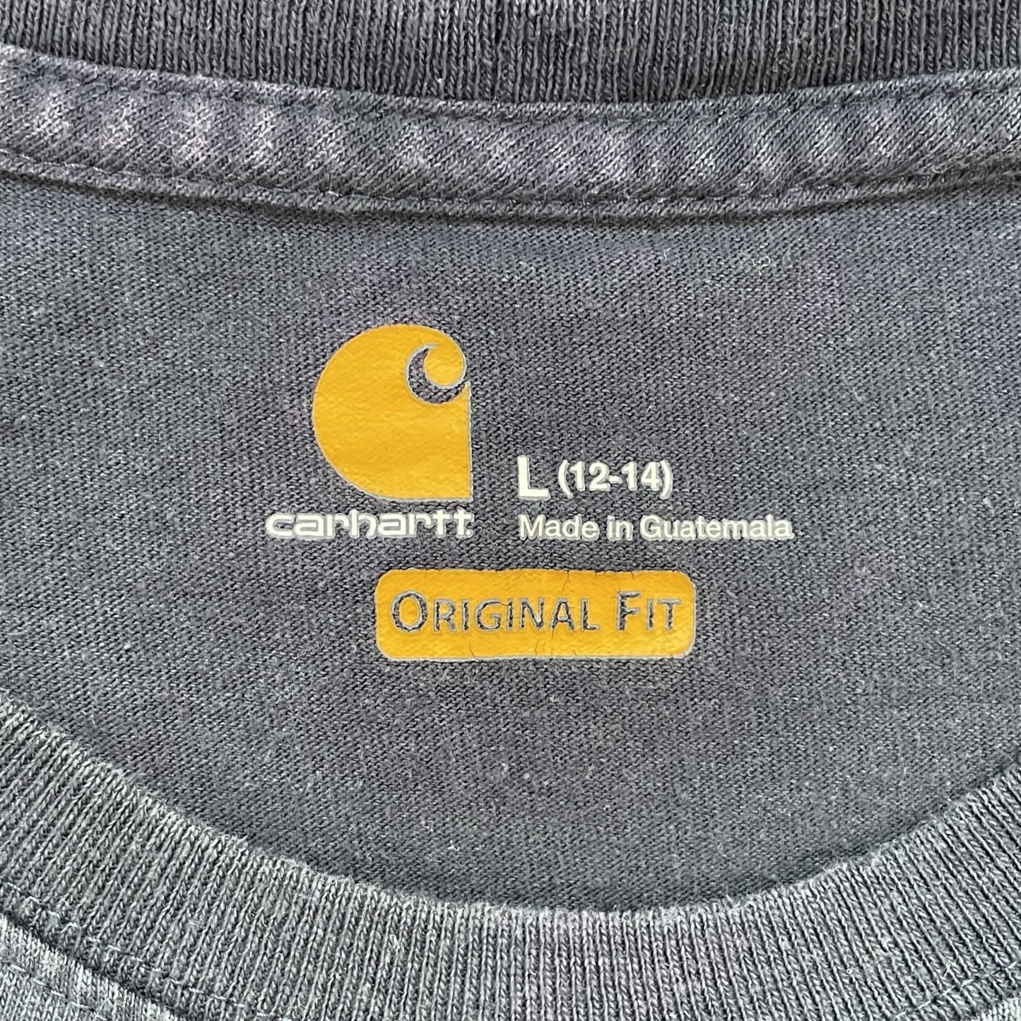 00s vintage 古着 ビンテージ カーハート Carhartt Tシャツ ワンポイントロゴポケット ストリート ポケット スケーター