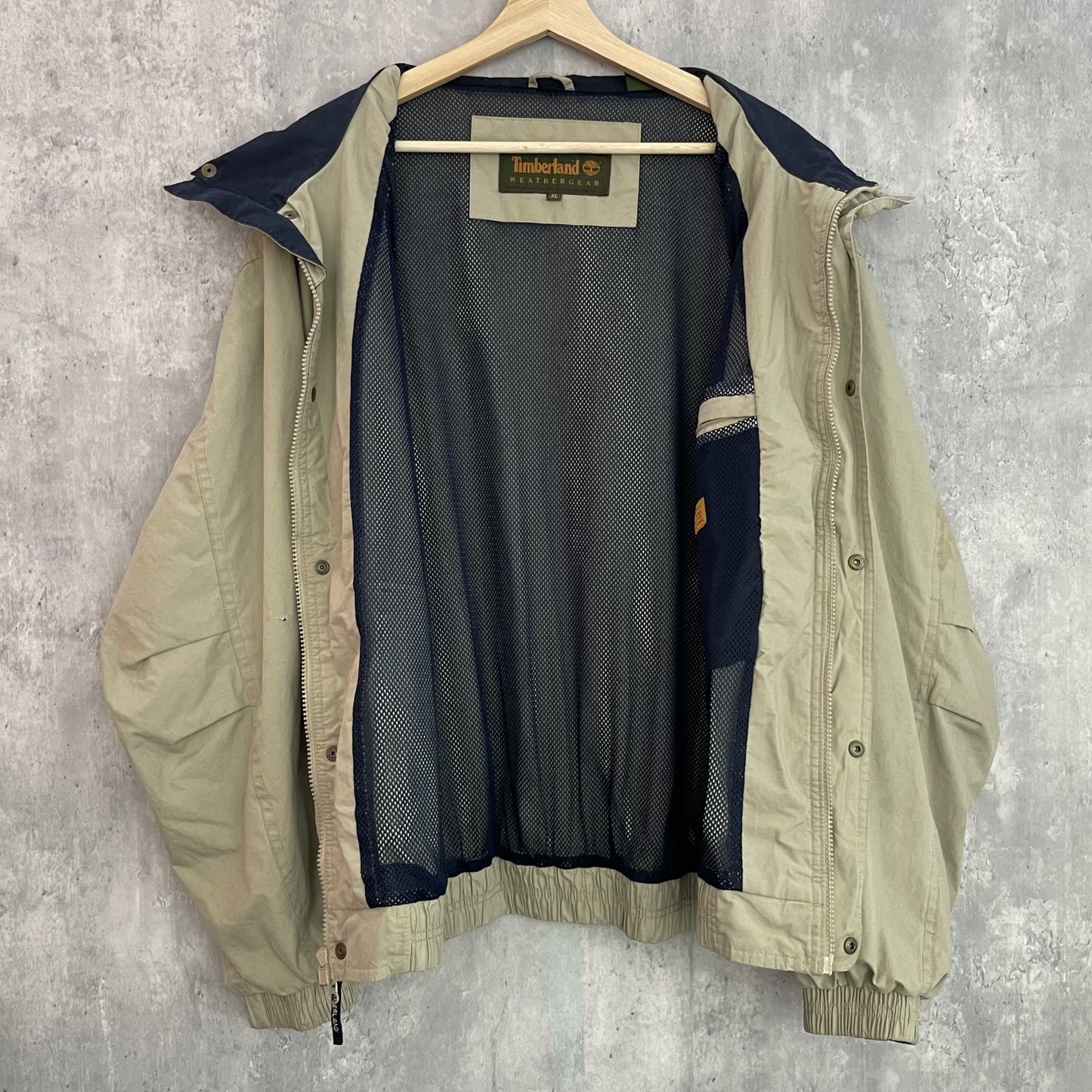 90s vintage 古着 ビンテージ ティンバーランド ナイロン ダブルジップ スナップ ストリート Timberland
