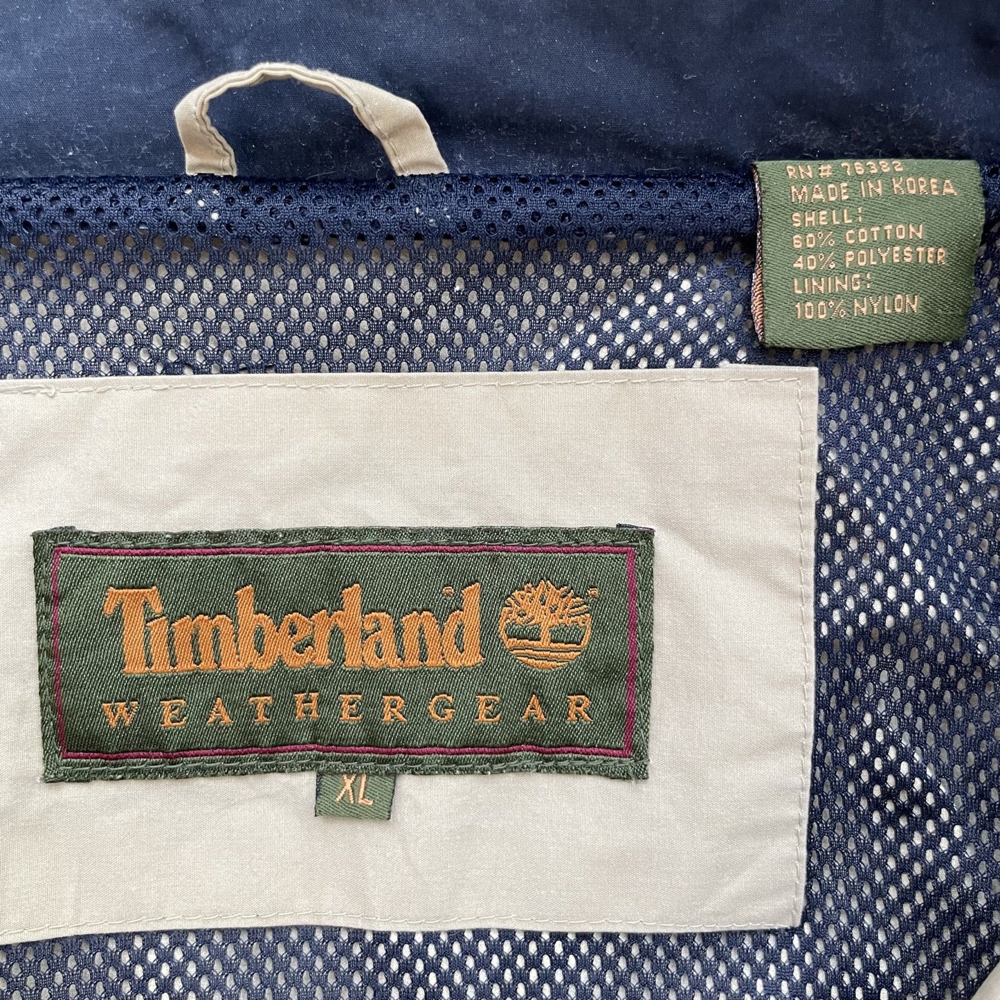 90s vintage 古着 ビンテージ ティンバーランド ナイロン ダブルジップ スナップ ストリート Timberland