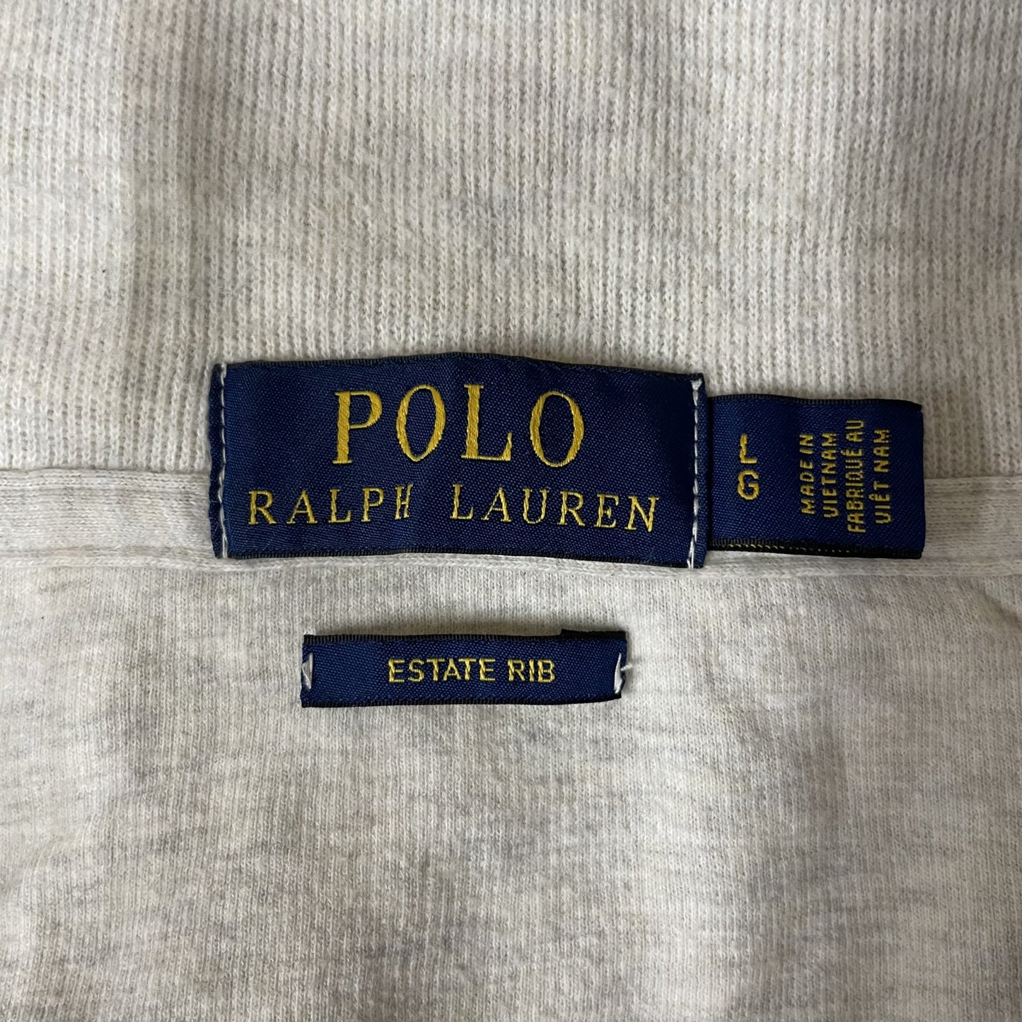00s vintage 古着 ビンテージ ラルフローレン ハーフジップ 長袖 胸ポニー刺繍 POLO RALPH LAUREN