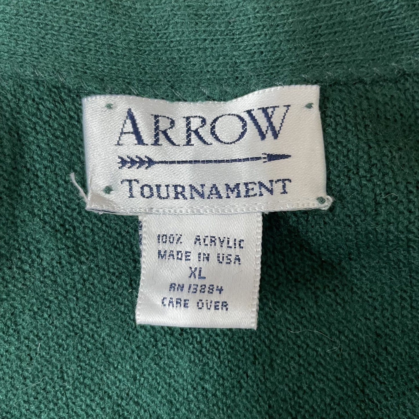 90s vintage 古着 ビンテージ USA製 アロー カーディガン ストア系 ARROW