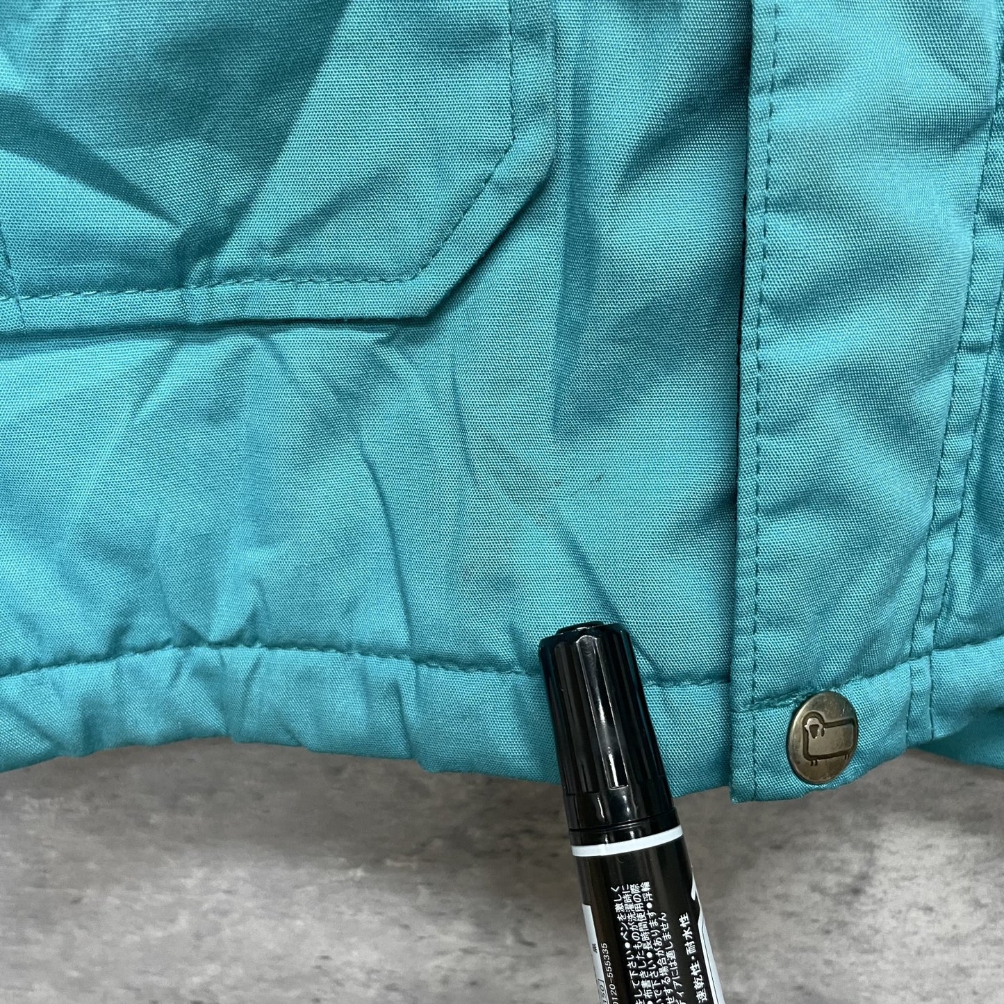 80s vintage 古着 ビンテージ ウールリッチ USA製 WOOLRICH マウンテンジャケット ダブルジップ アウトドア ターコイズブルー