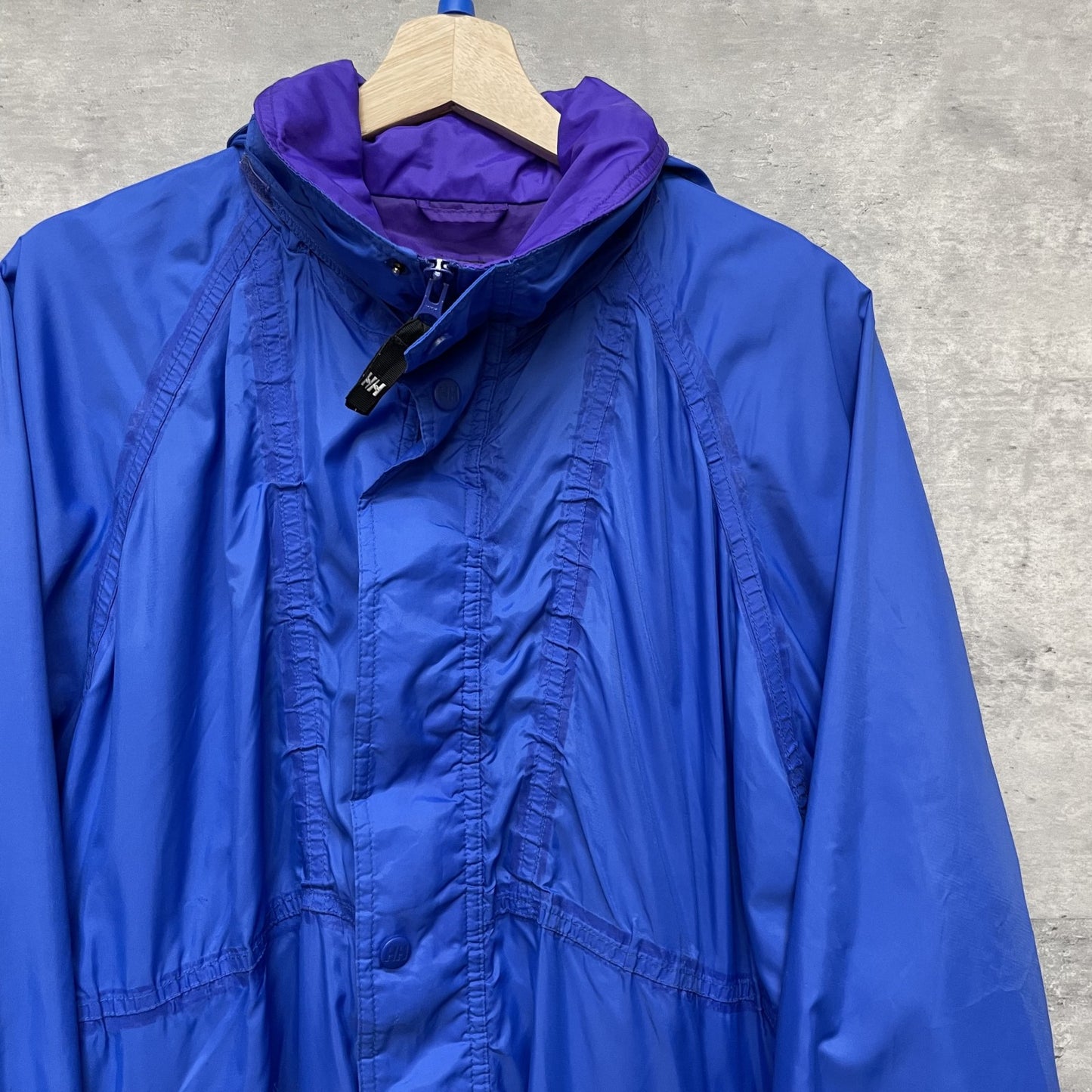 90s vintage 古着 ビンテージ HellyHansen ヘリーハンセン ナイロン マウンテンジャケット アウトドア テック