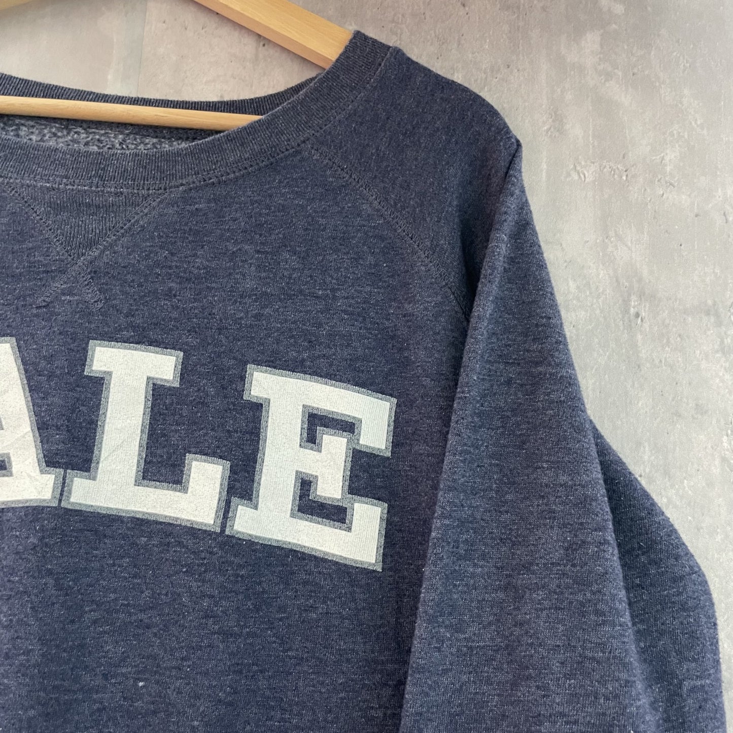 00s vintage 古着 ビンテージ YALE ラグラン スウェット イエール 大学 カレッジ