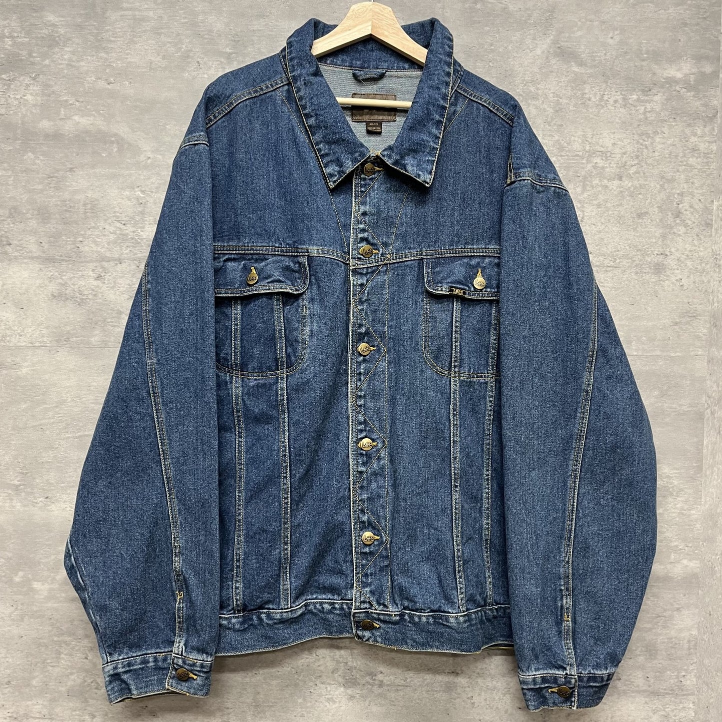 00s vintage 古着 ビンテージ デニムジャケット Lee リー オーバーサイズ ビックシルエット トラッカー