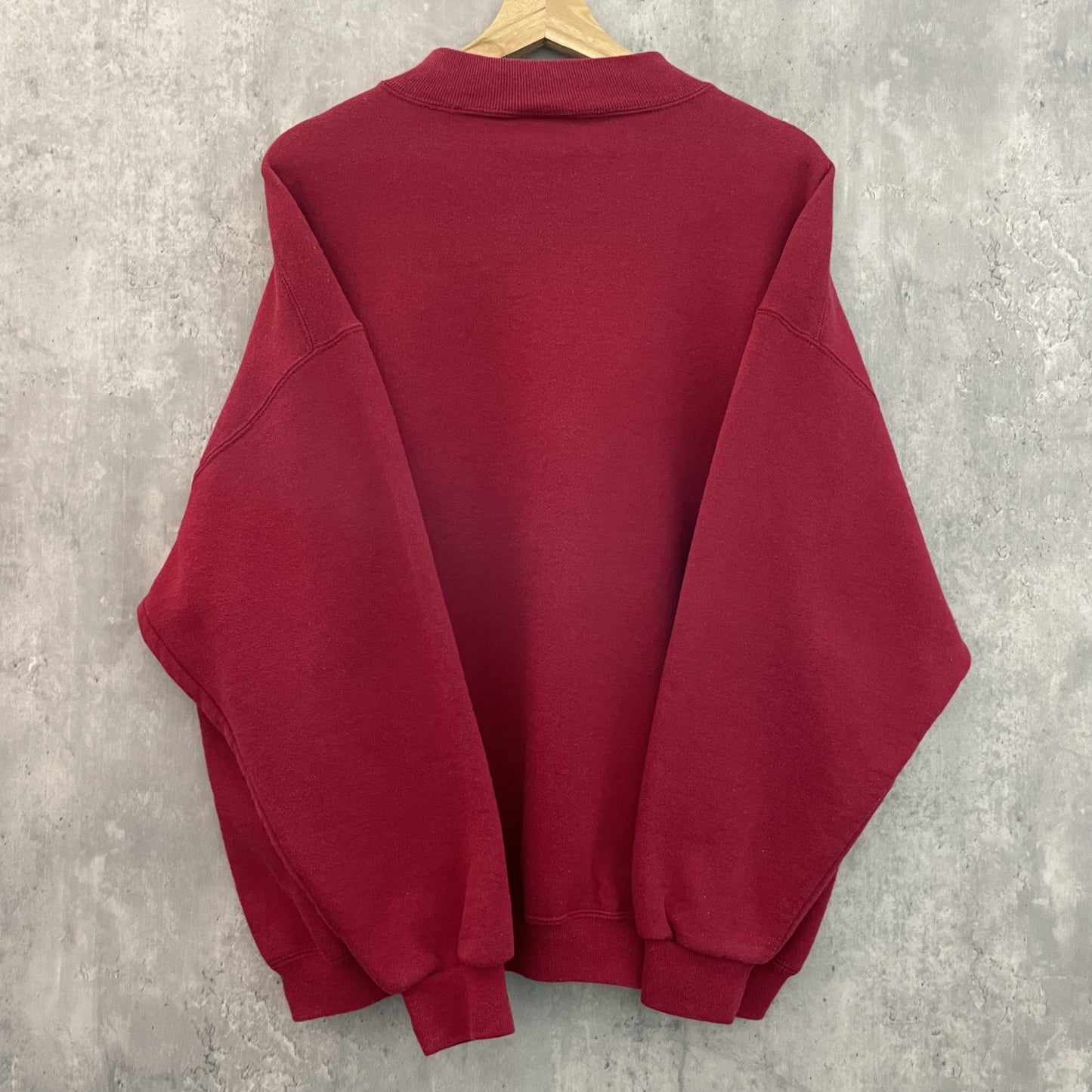 90s vintage 古着 ビンテージ USA製 used ネックスウェット 無地
