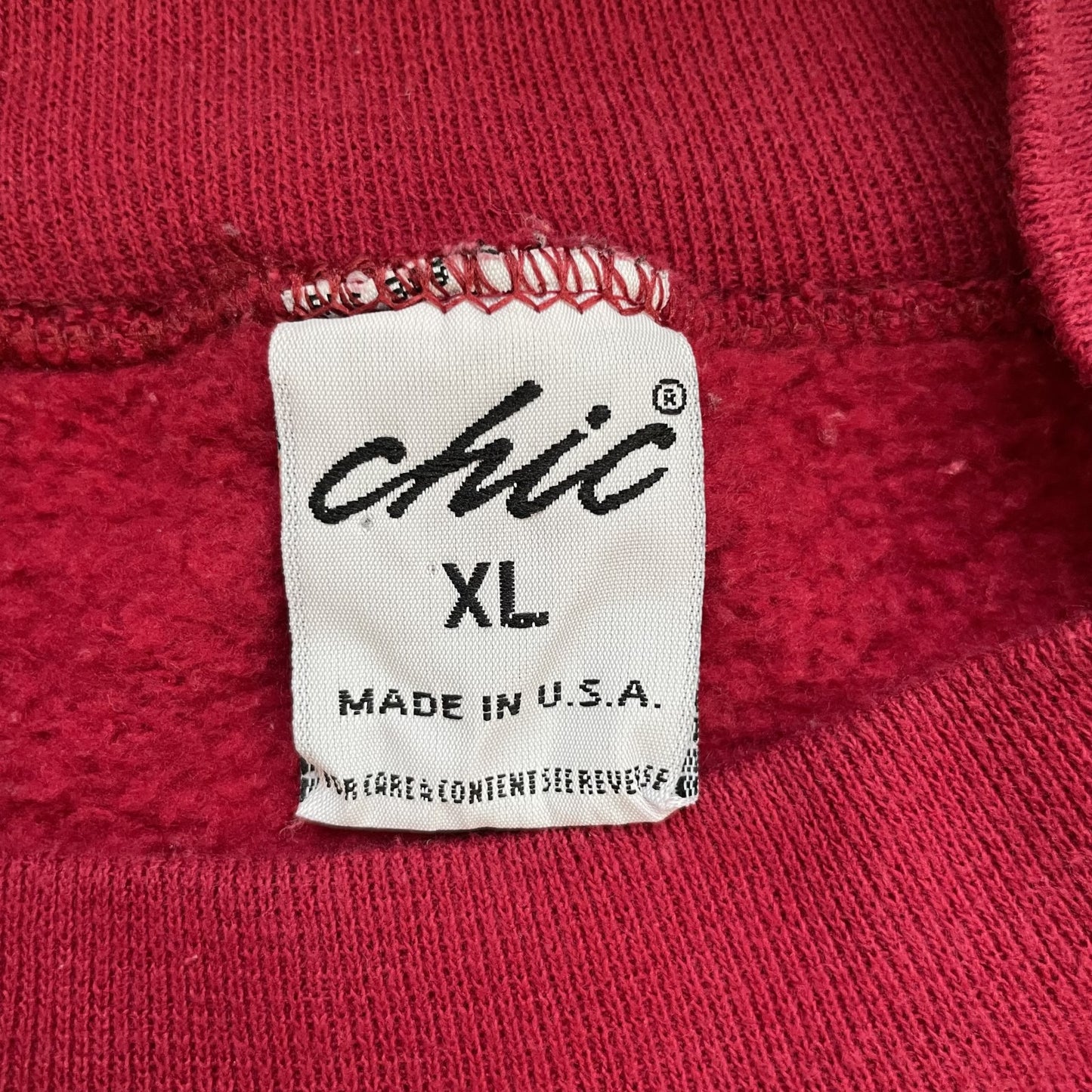 90s vintage 古着 ビンテージ USA製 used ネックスウェット 無地