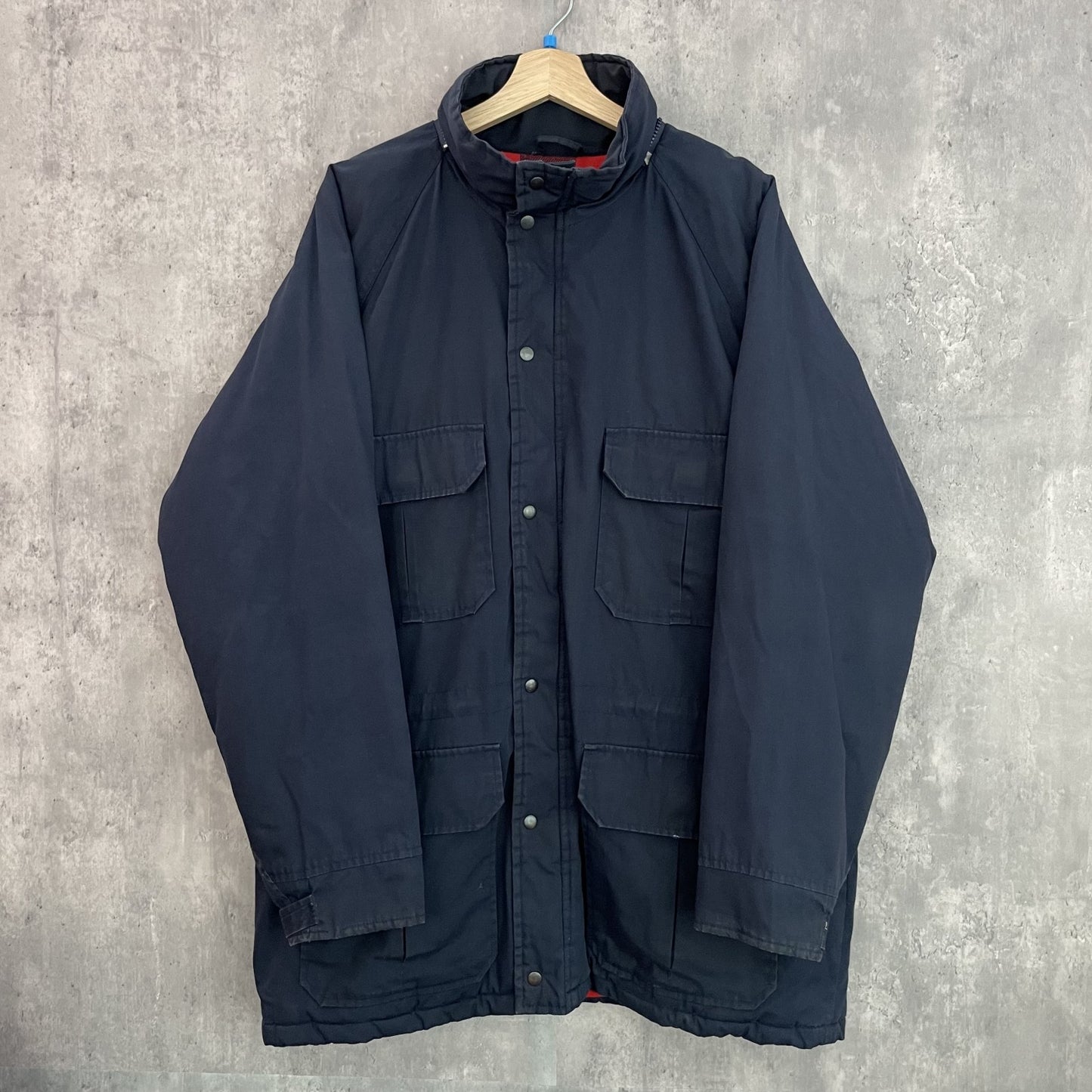 90s vintage 古着 ビンテージ マウンテンジャケット ダブルジップ 裏地ネル windbreaker