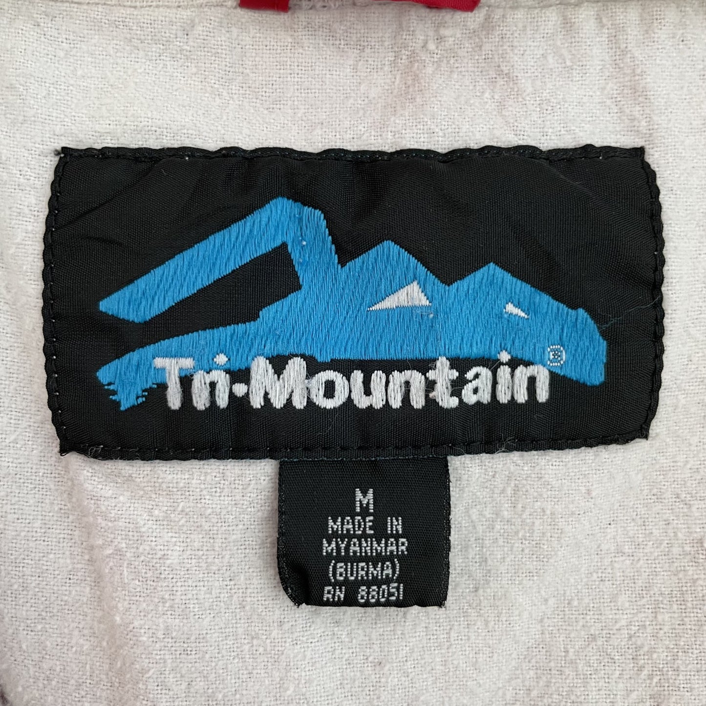 90s vintage 古着 ビンテージ Tn-Mountain マウンテン ナイロンアノラックジャケット ハーフジップ アウトドア