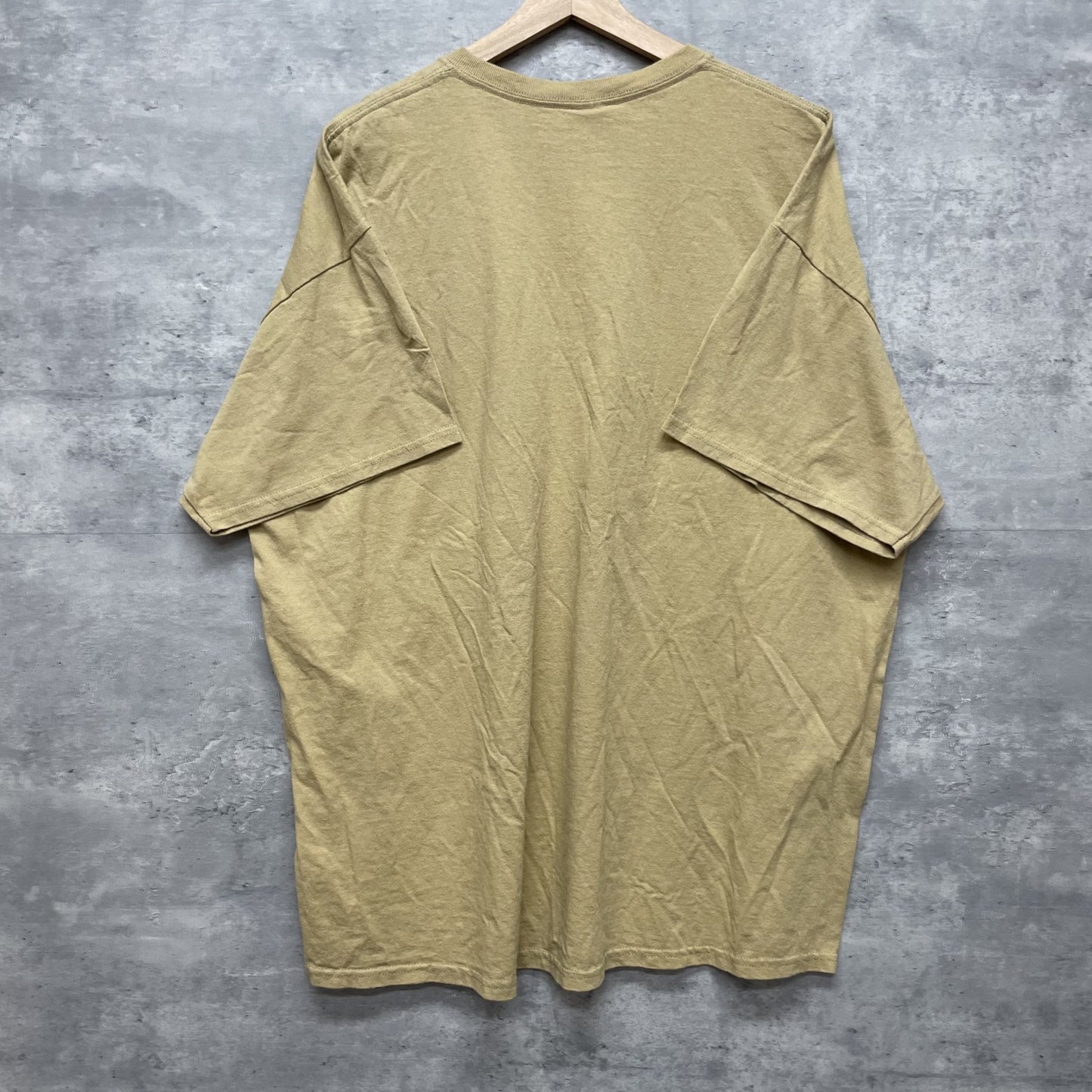 00s vintage 古着 ビンテージ ギルダン GILDAN コメディアンTシャツ ベージュ オーバーサイズ