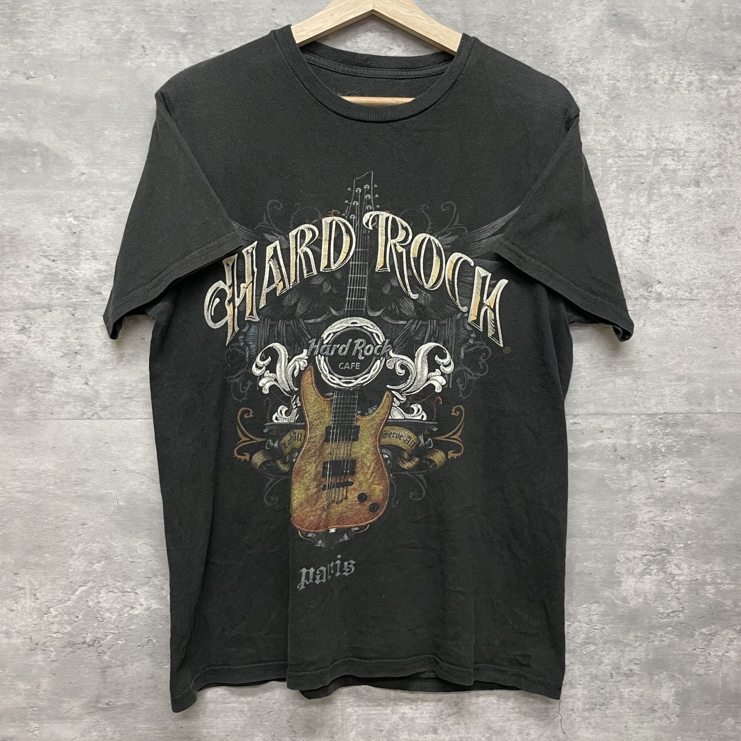 00s vintage 古着 ビンテージ ハードロック HardRock カフェ カジュアル フロント プリント アメカジ