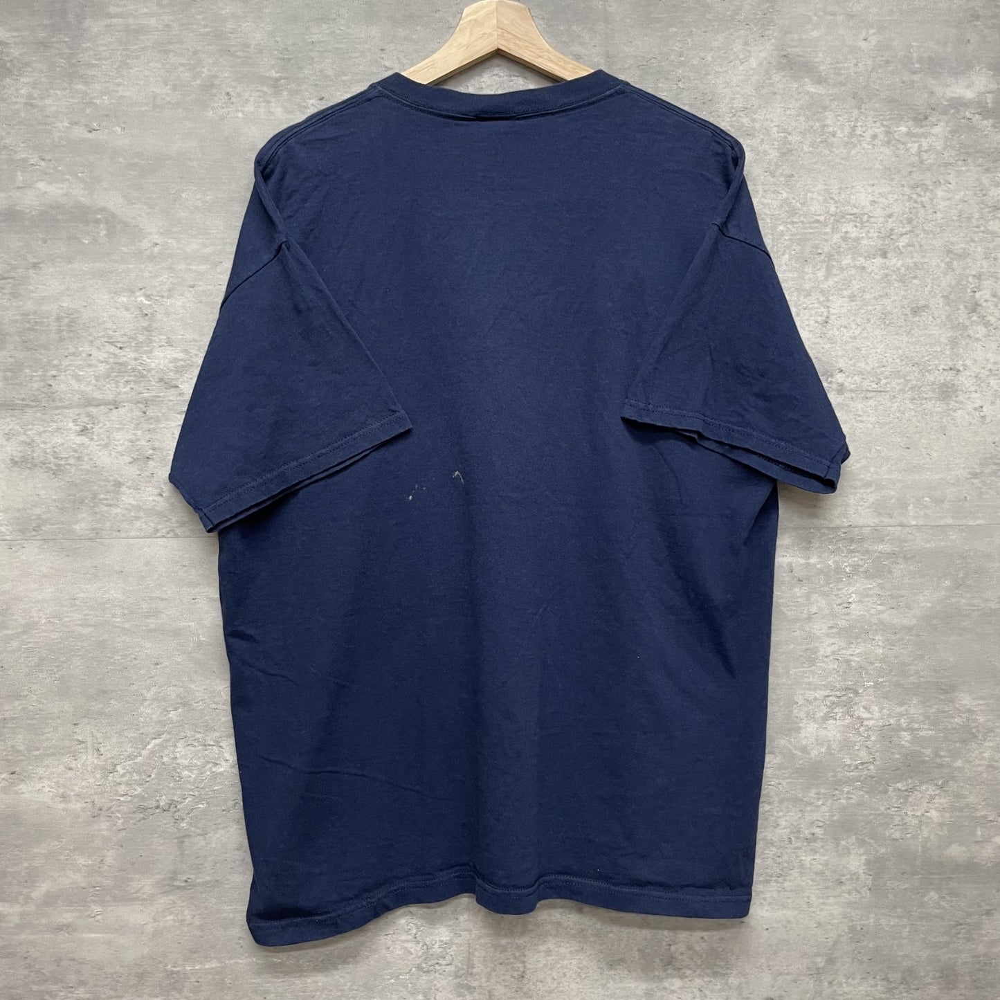 00s vintage 古着 ビンテージ ネイビー フロントプリント 羊 シティ オーバーサイズ 四季 ファニーTee