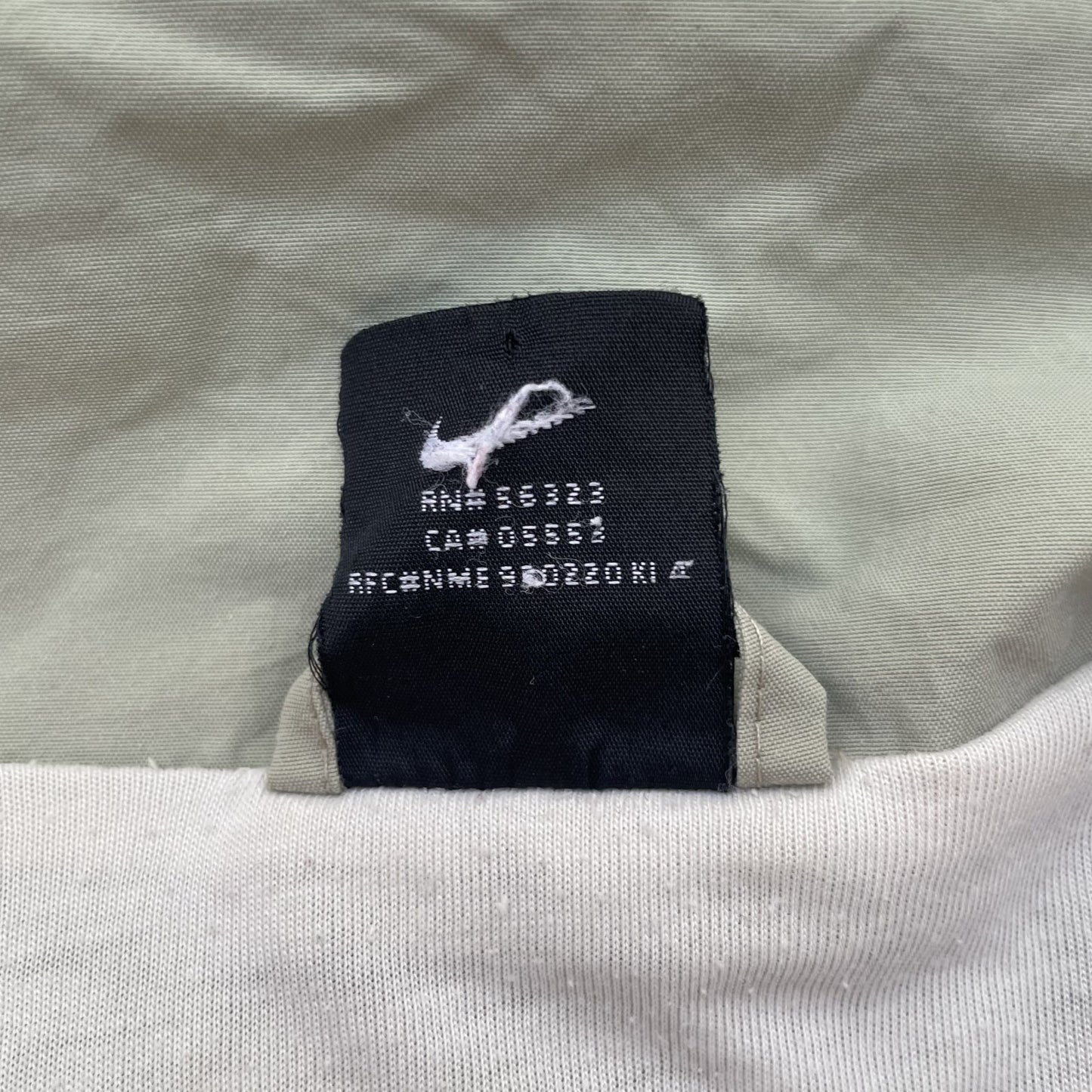 90s vintage 古着 ビンテージ NIKE ナイキ フルジップ ナイロンジャケット ドローコード テック ストリート