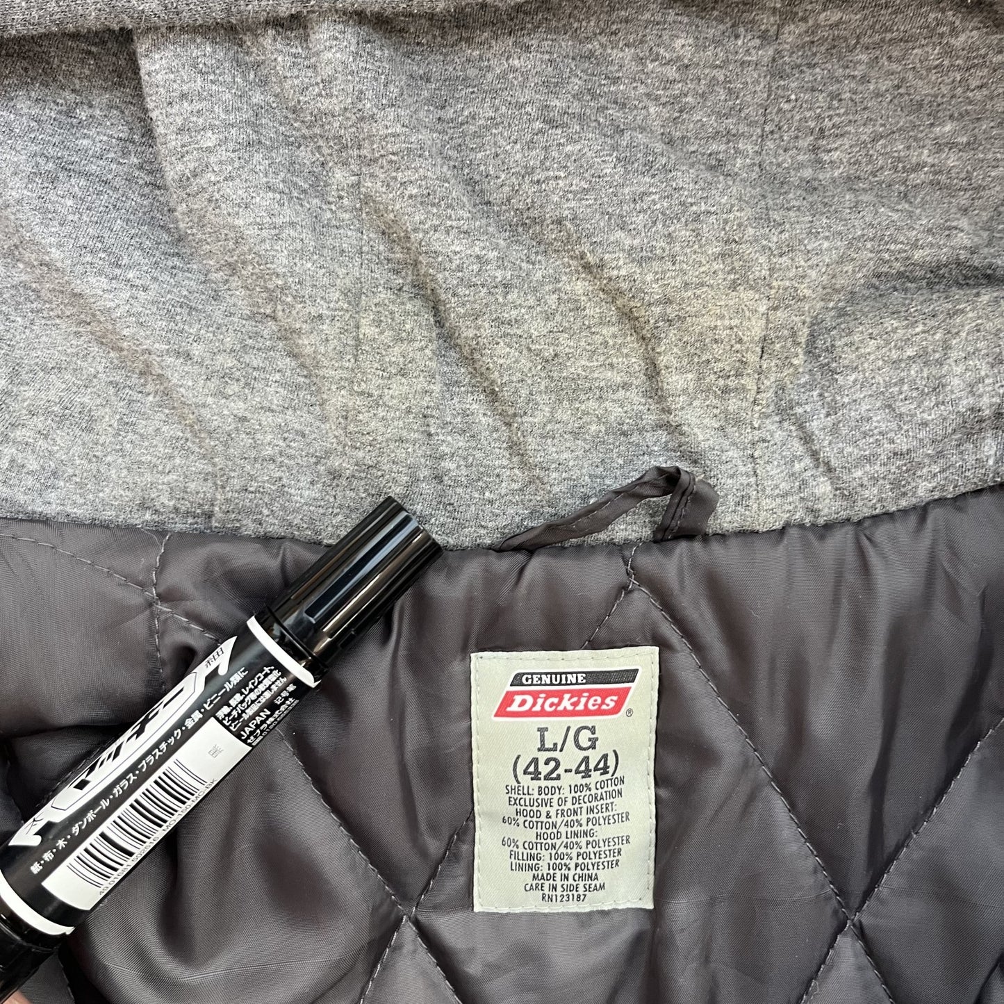 00s vintage 古着 ビンテージ ディッキーズ フード付き ロゴ付 Dickies