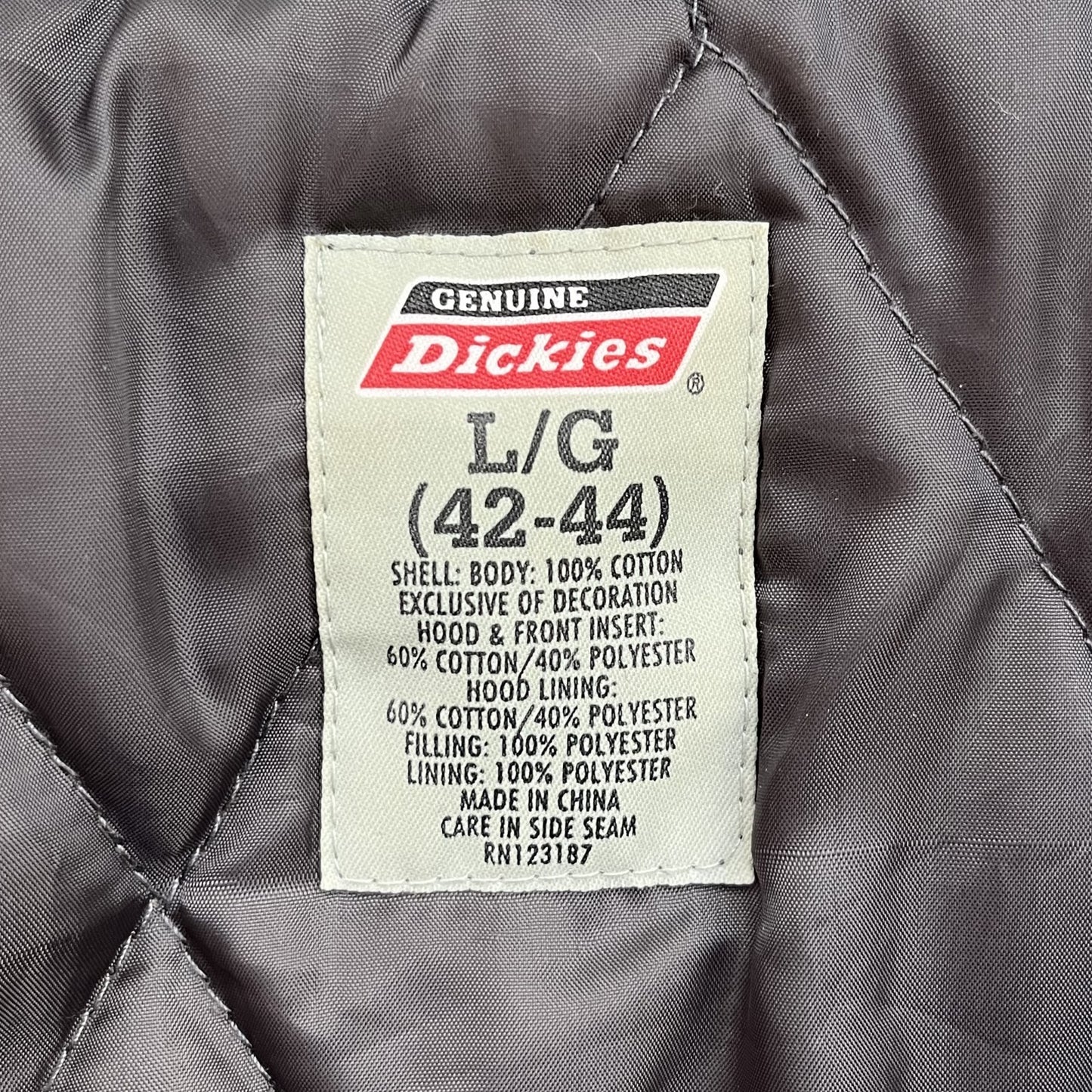 00s vintage 古着 ビンテージ ディッキーズ フード付き ロゴ付 Dickies