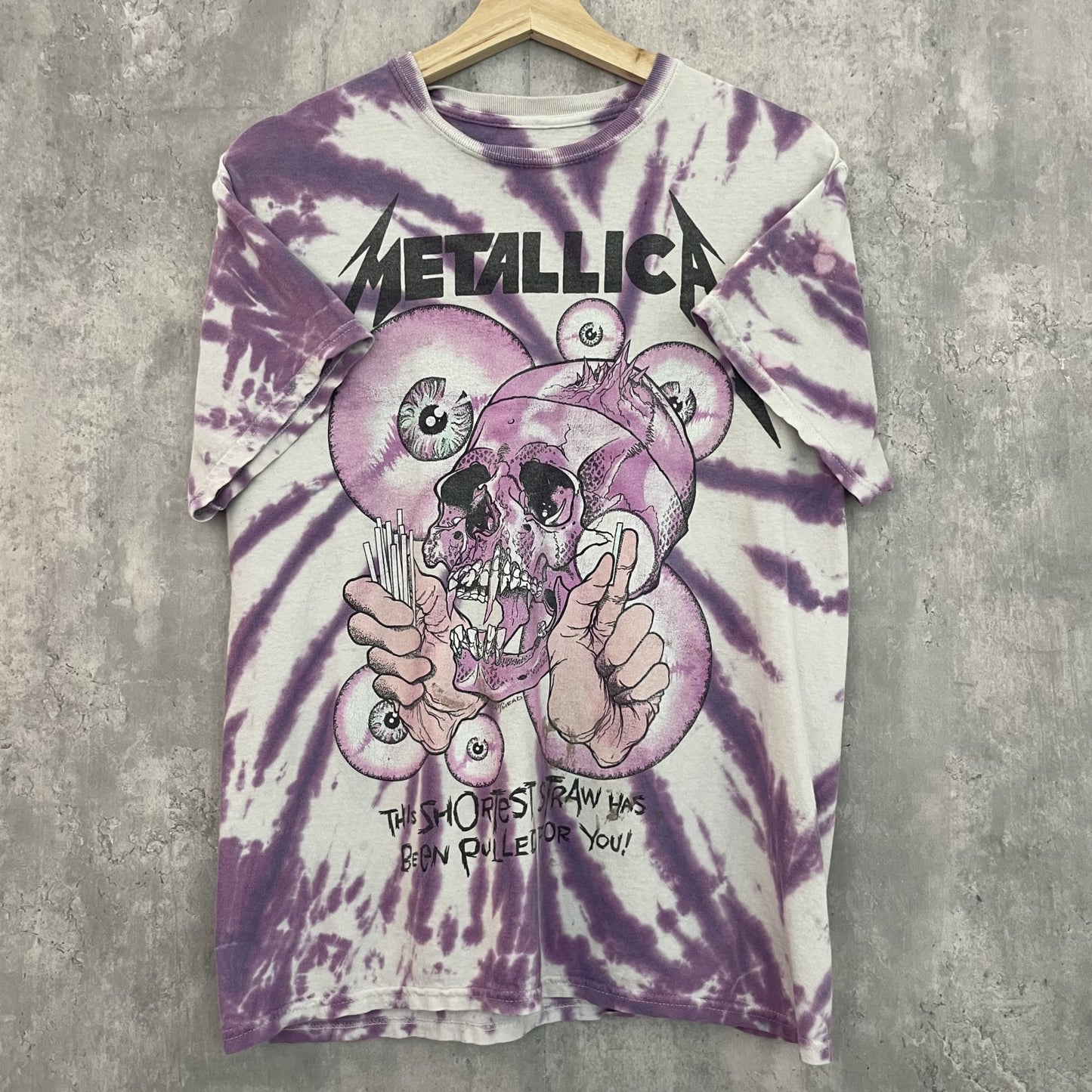 00s vintage 古着 ビンテージ メタリカ METALLICA バンド アメカジ Y2K タイダイ