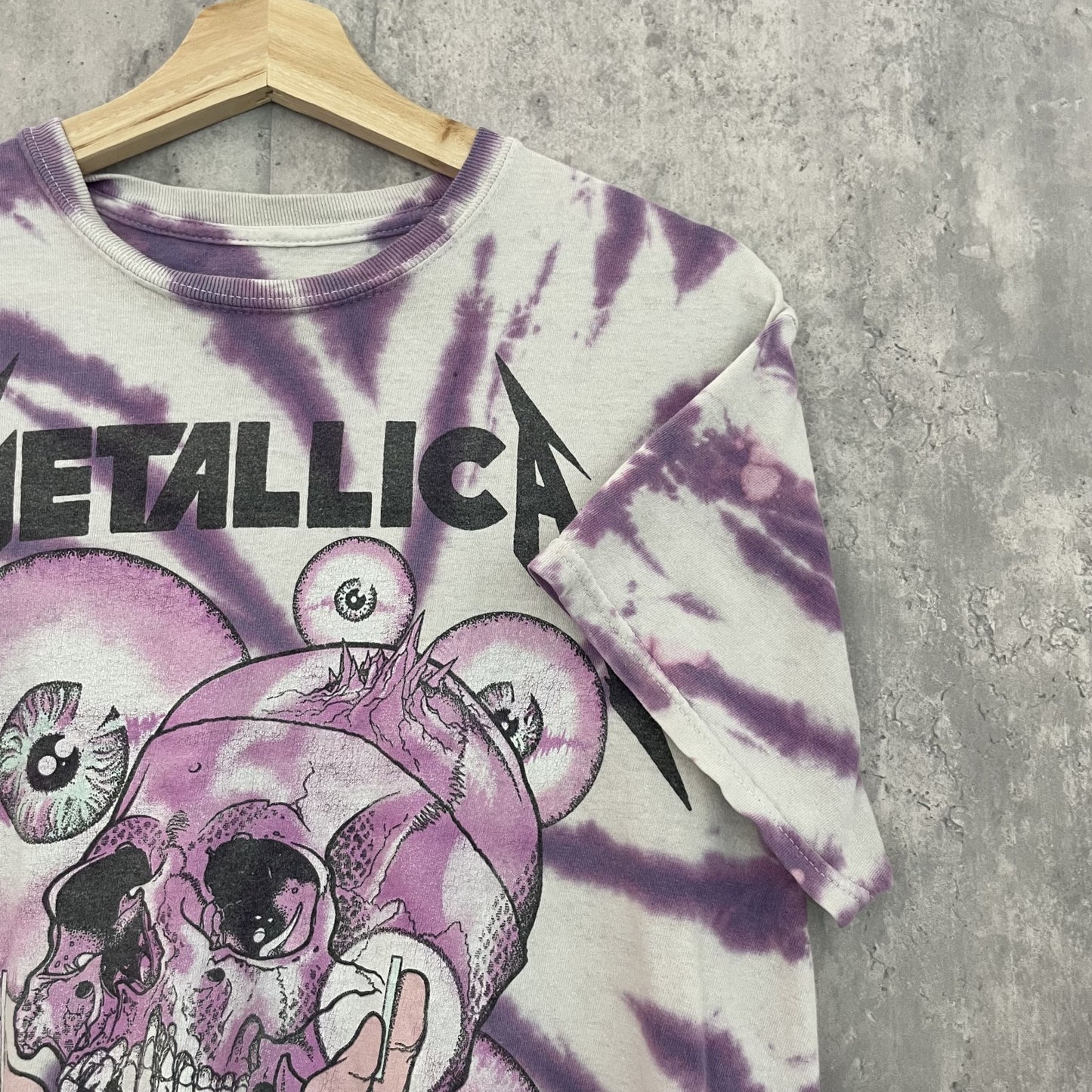 00s vintage 古着 ビンテージ メタリカ METALLICA バンド アメカジ Y2K タイダイ