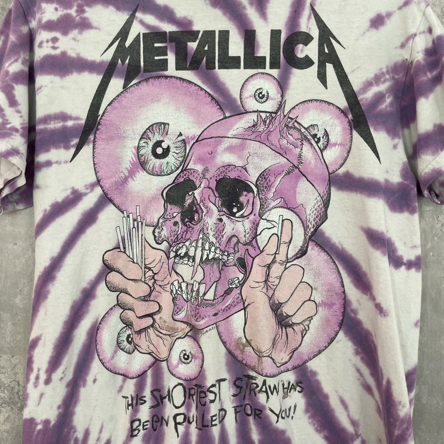 00s vintage 古着 ビンテージ メタリカ METALLICA バンド アメカジ Y2K タイダイ