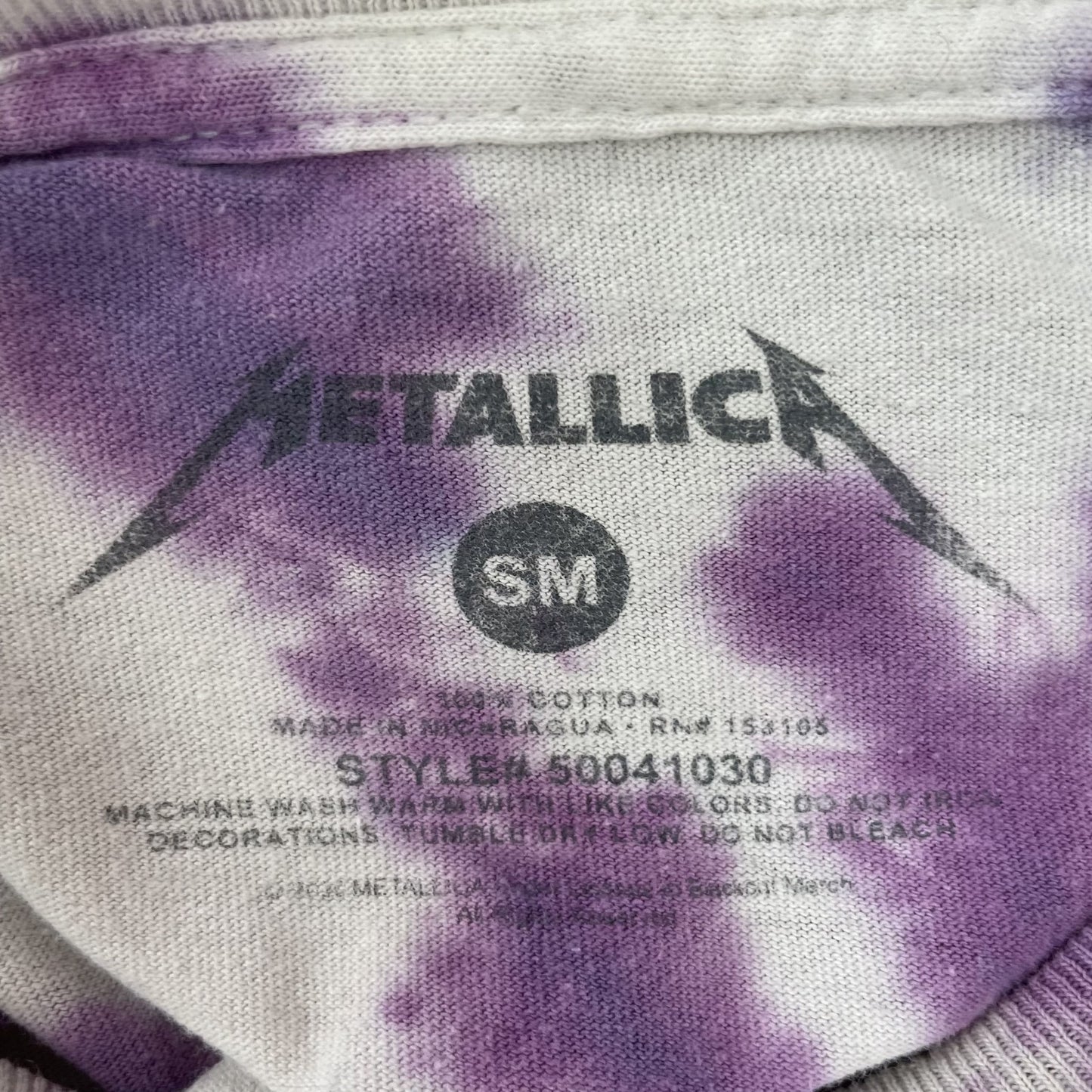 00s vintage 古着 ビンテージ メタリカ METALLICA バンド アメカジ Y2K タイダイ