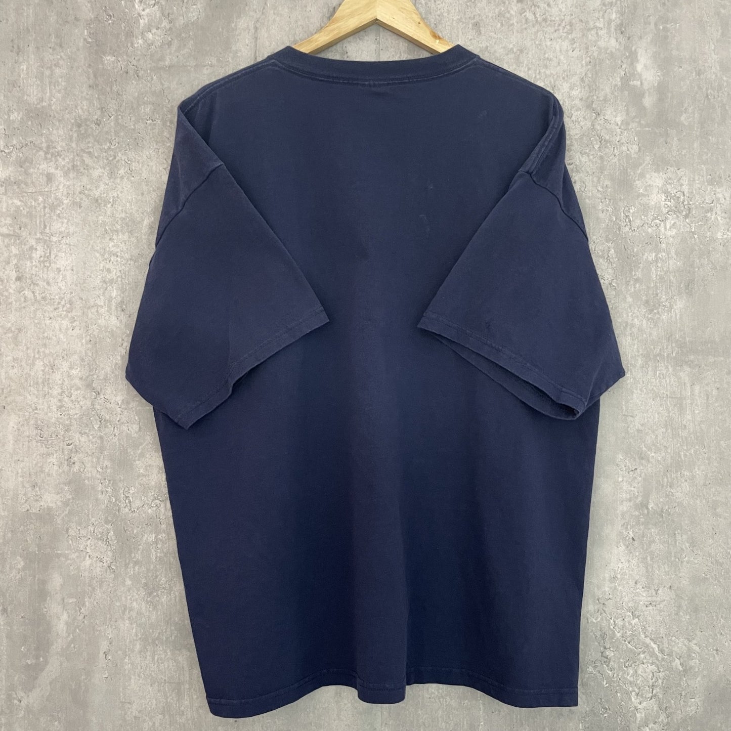 00s vintage 古着 ビンテージ デルタ DELTA プリントTシャツ オーバーサイズ ネイビー