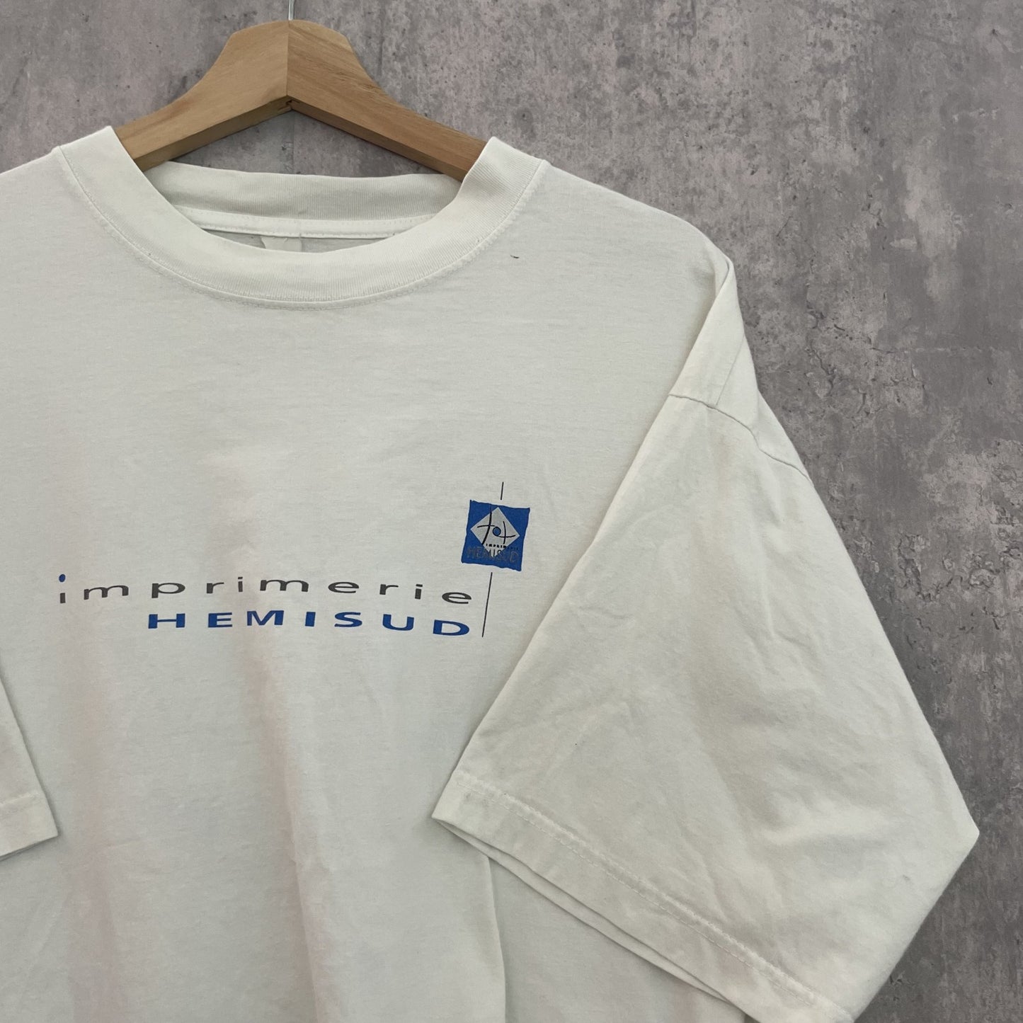 00s vintage 古着 ビンテージ 企業 オーバーサイズ ストリート スケーター ホワイト プリント