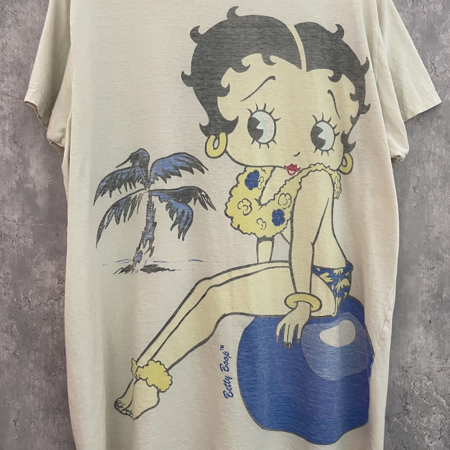 00s vintage 古着 ビンテージ ベティー BETTY BOOP Y2K オーバーサイズ ベージュ ユニセックス