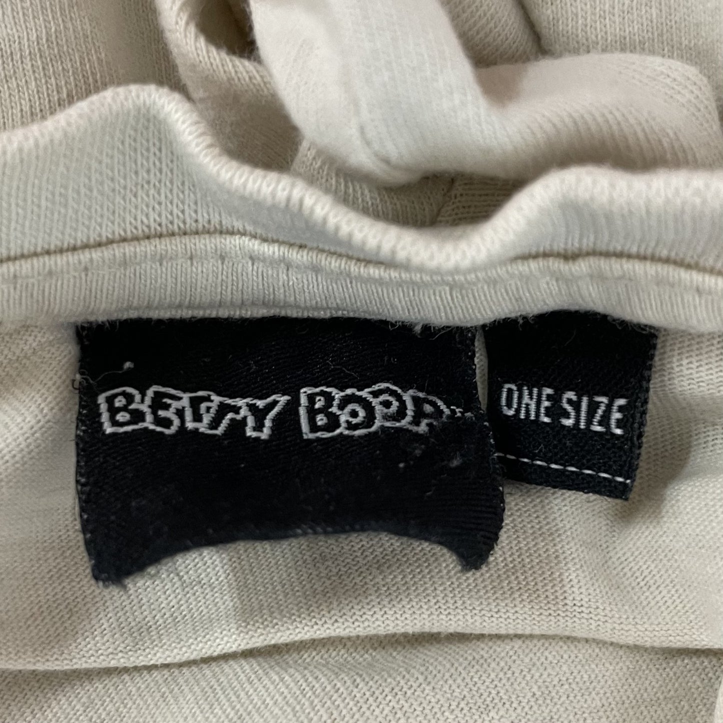 00s vintage 古着 ビンテージ ベティー BETTY BOOP Y2K オーバーサイズ ベージュ ユニセックス